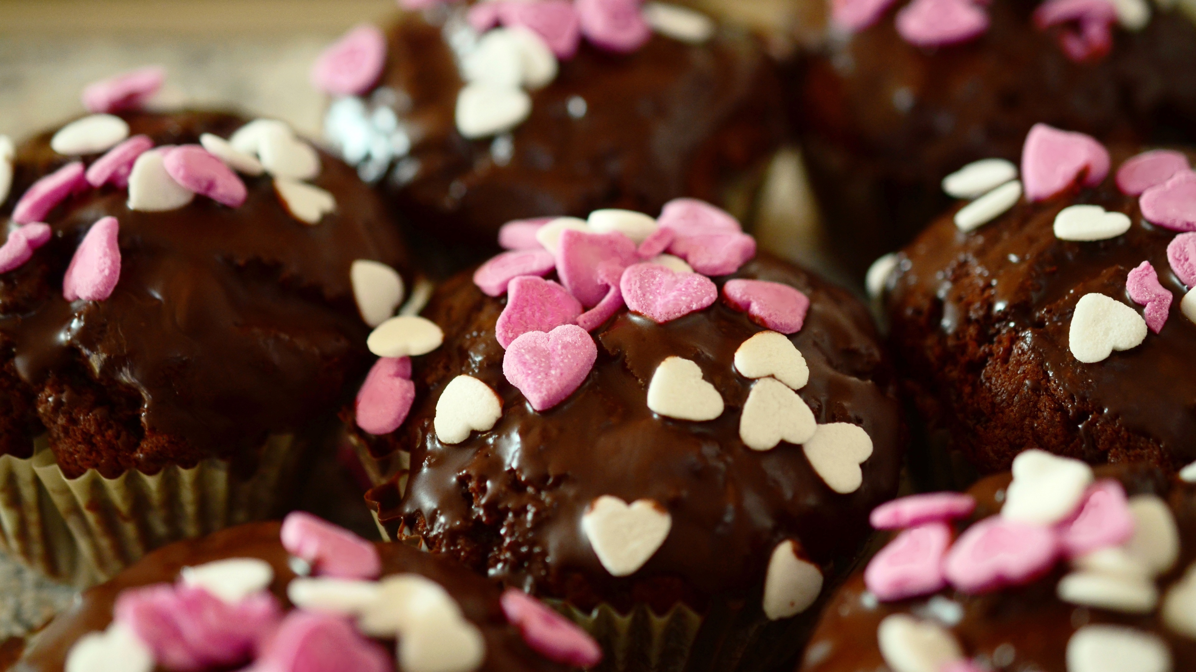 Chocolate Muffins Wallpaper