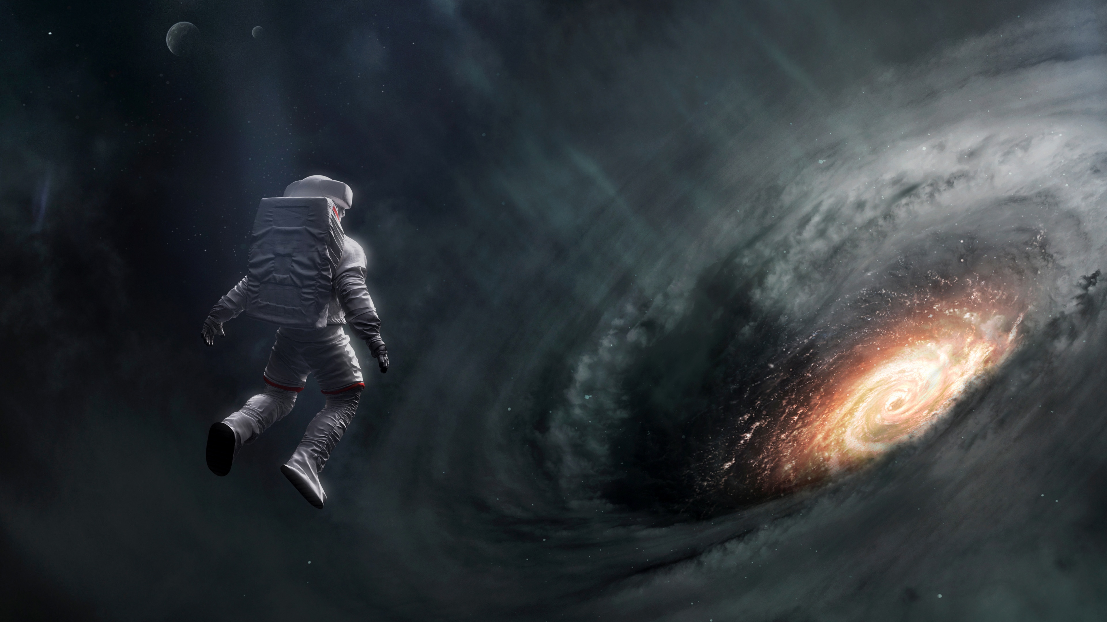 Anomaly Astronaut Wallpaper