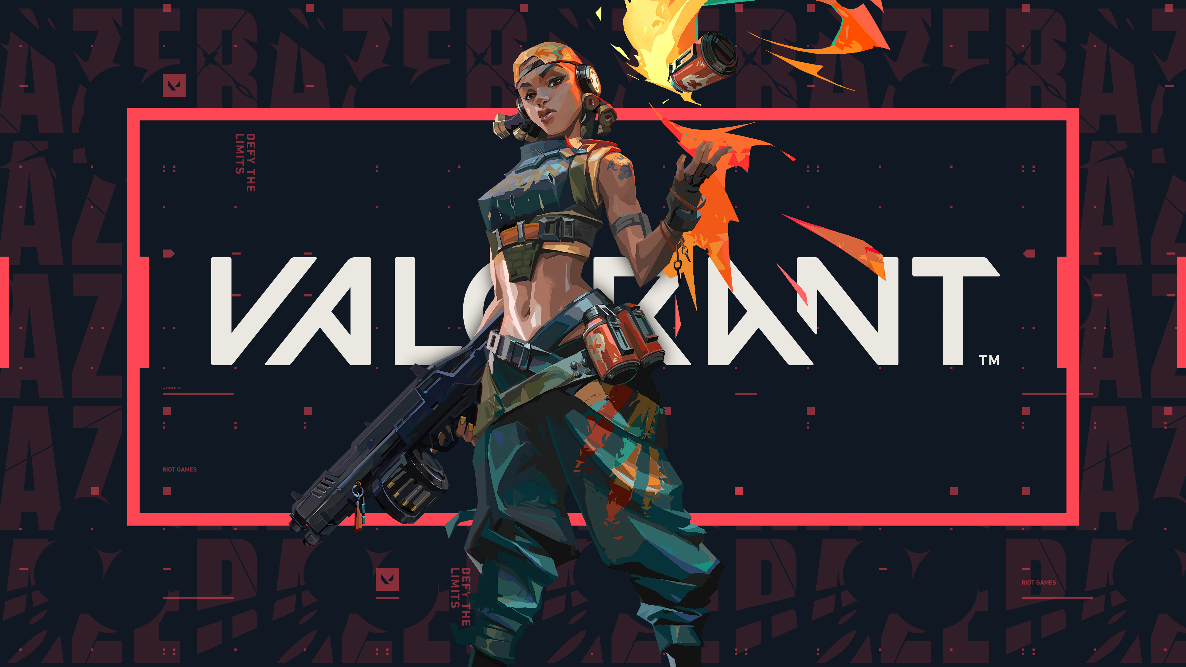 Raze (Valorant) Wallpaper