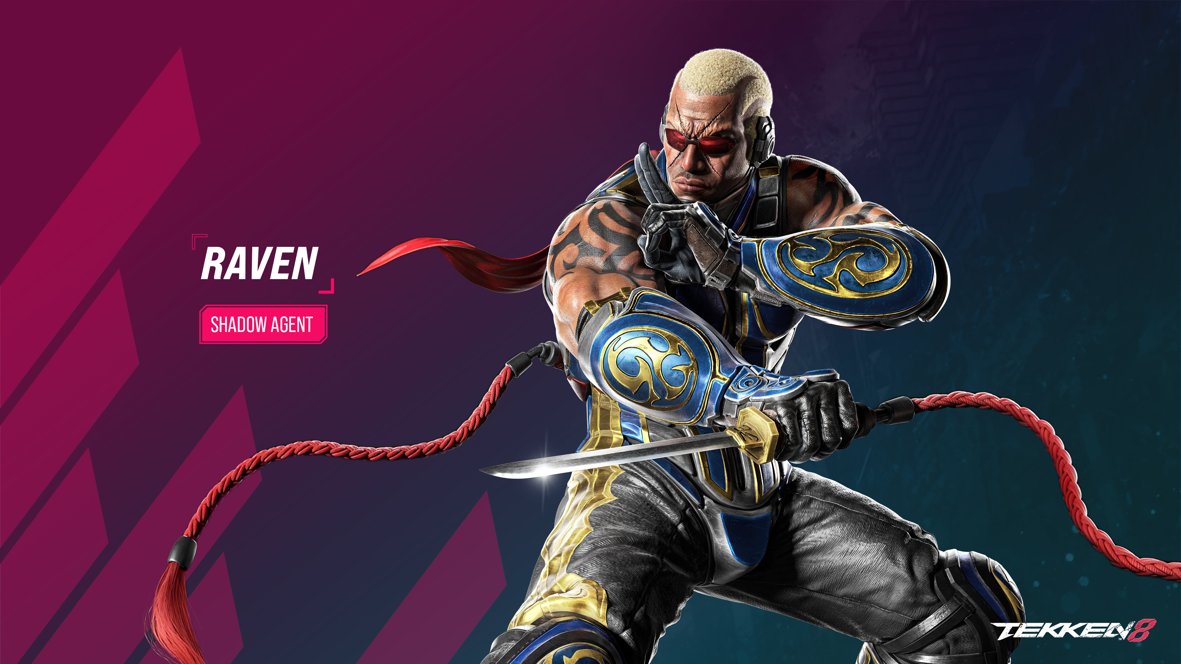 Tekken 8 Raven Wallpaper