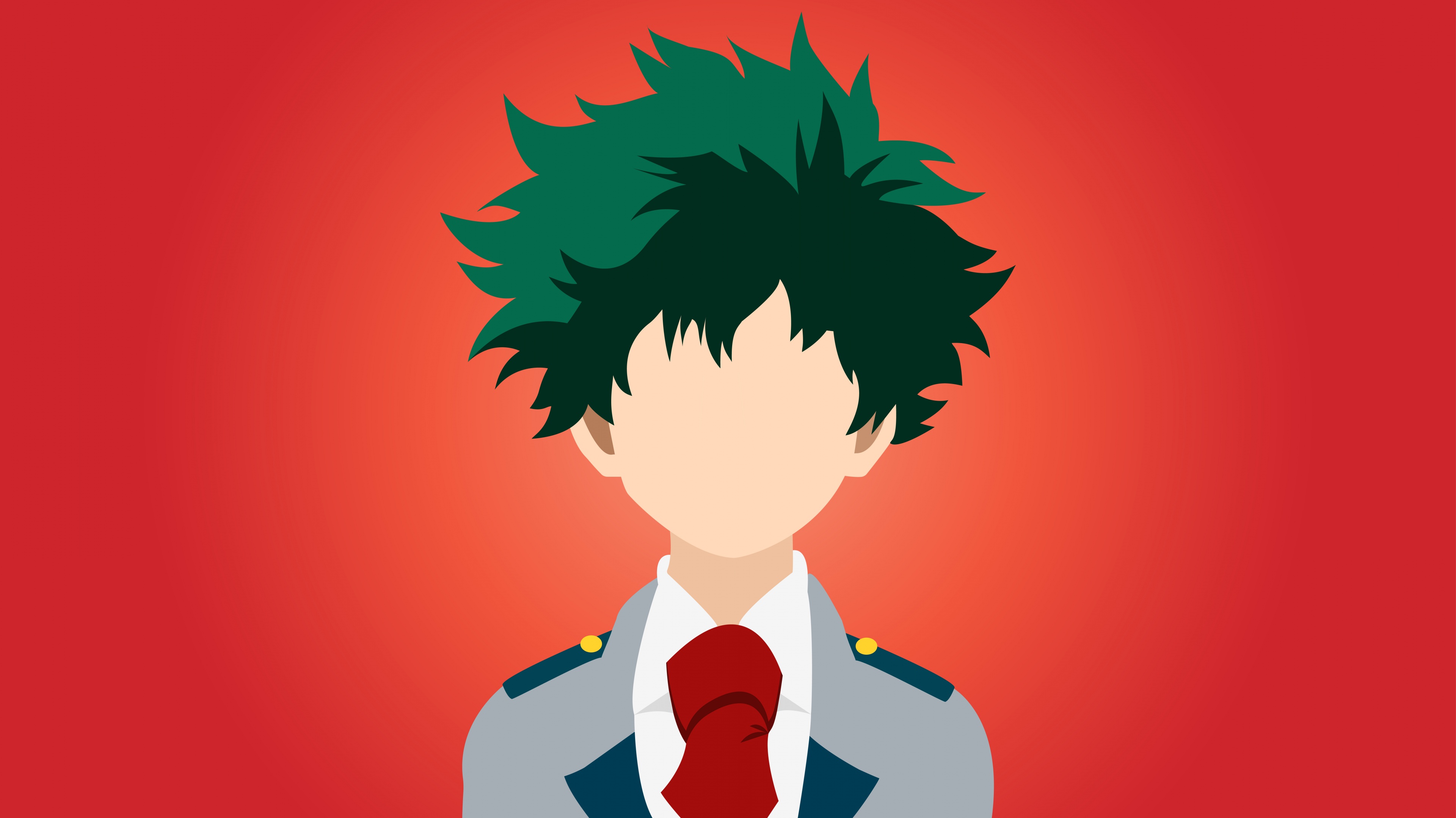 Izuku Midoriya Faceless Wallpaper