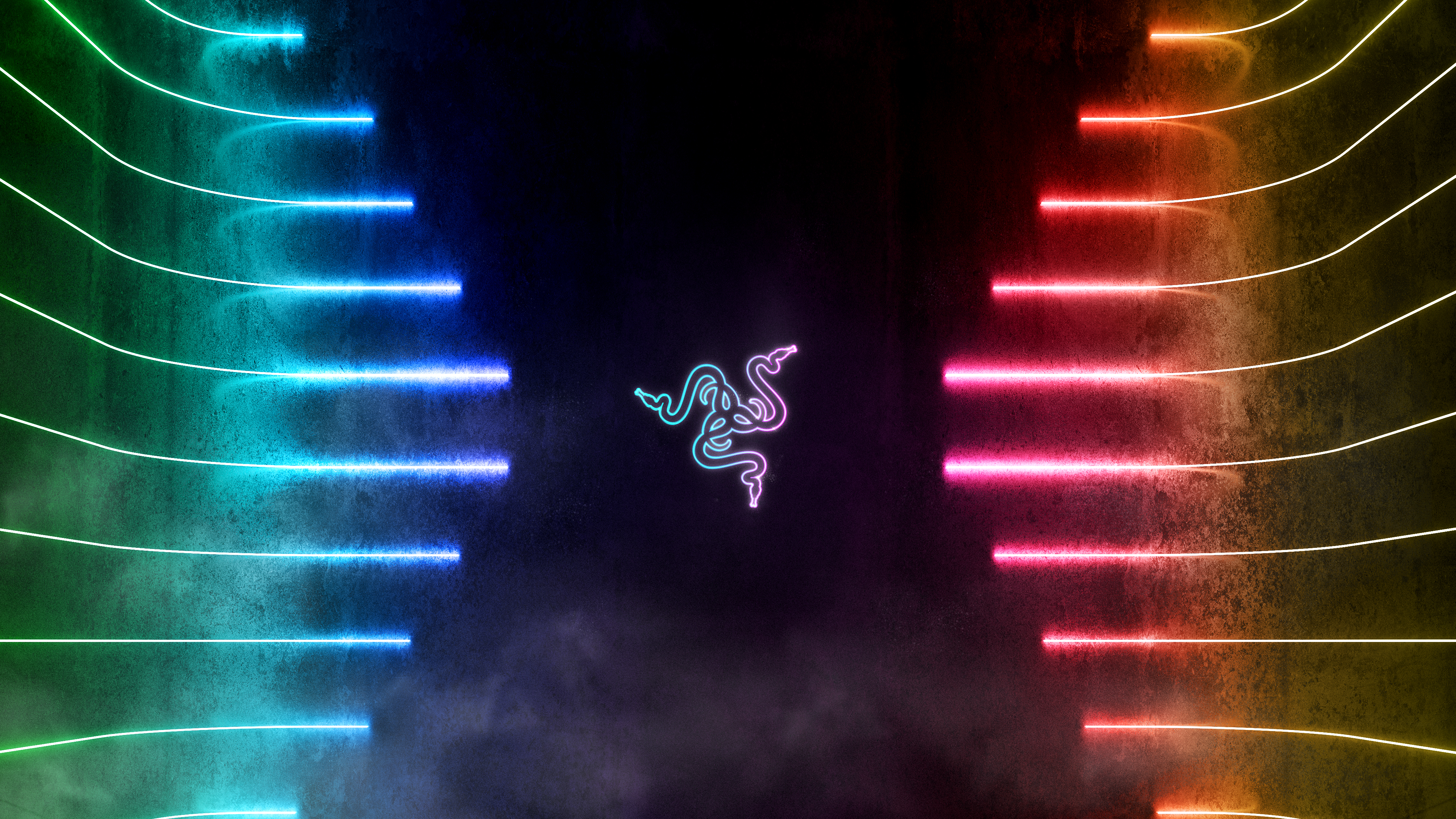 Razer Blade Pro Neon Stock Wallpaper