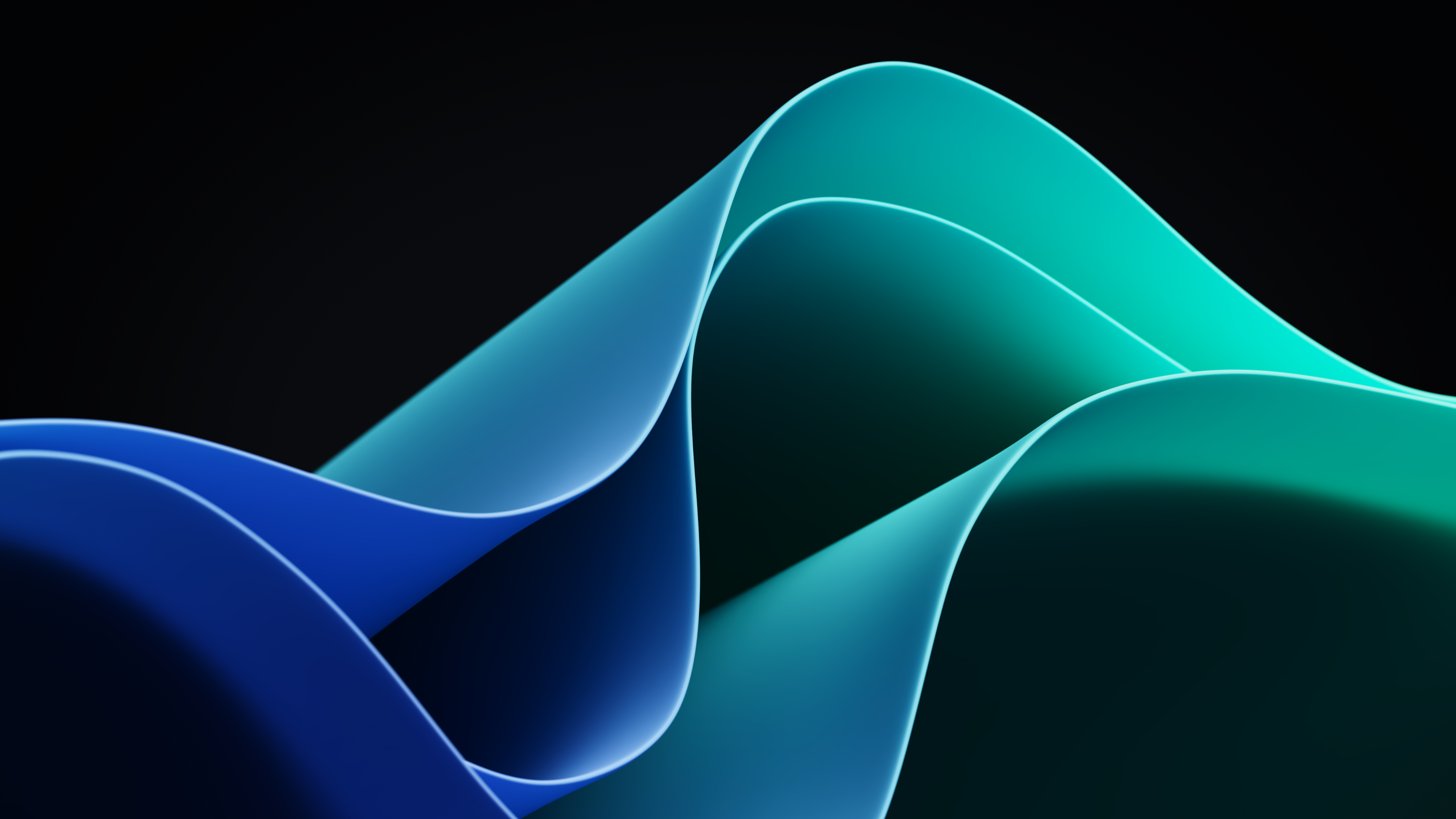 Windows 11 Black background Wallpaper