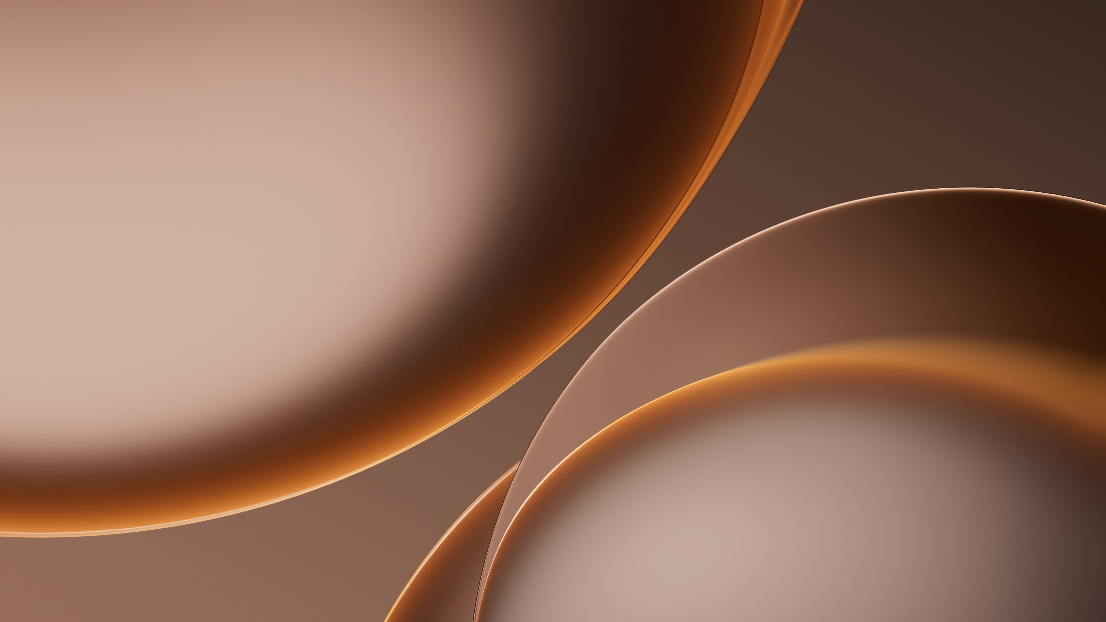 Brown abstract Curves Wallpaper