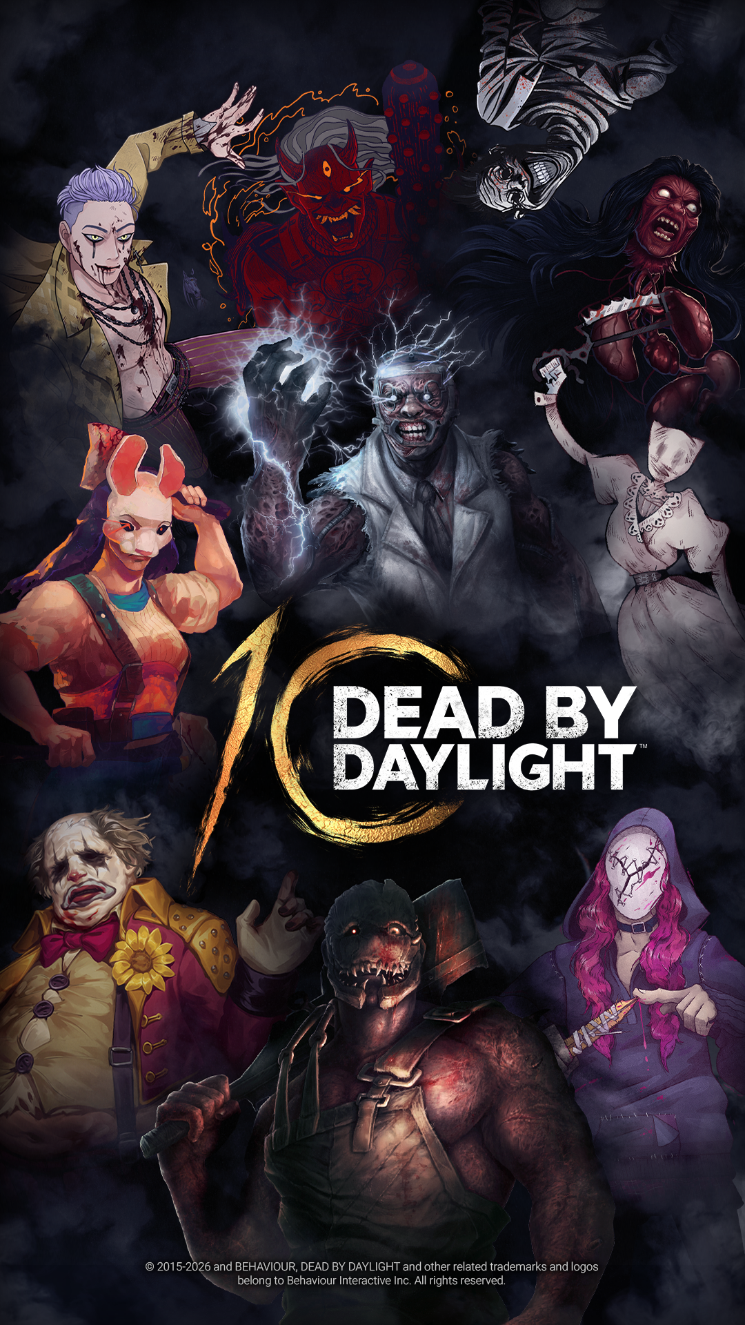 DBD - 10th Anniversary Key Art (vertical)