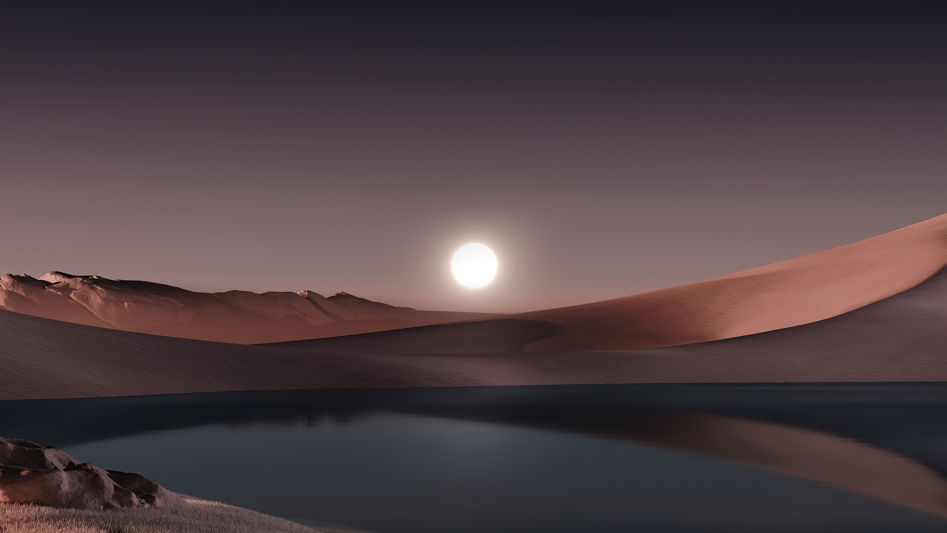 Moon Dusk Wallpaper