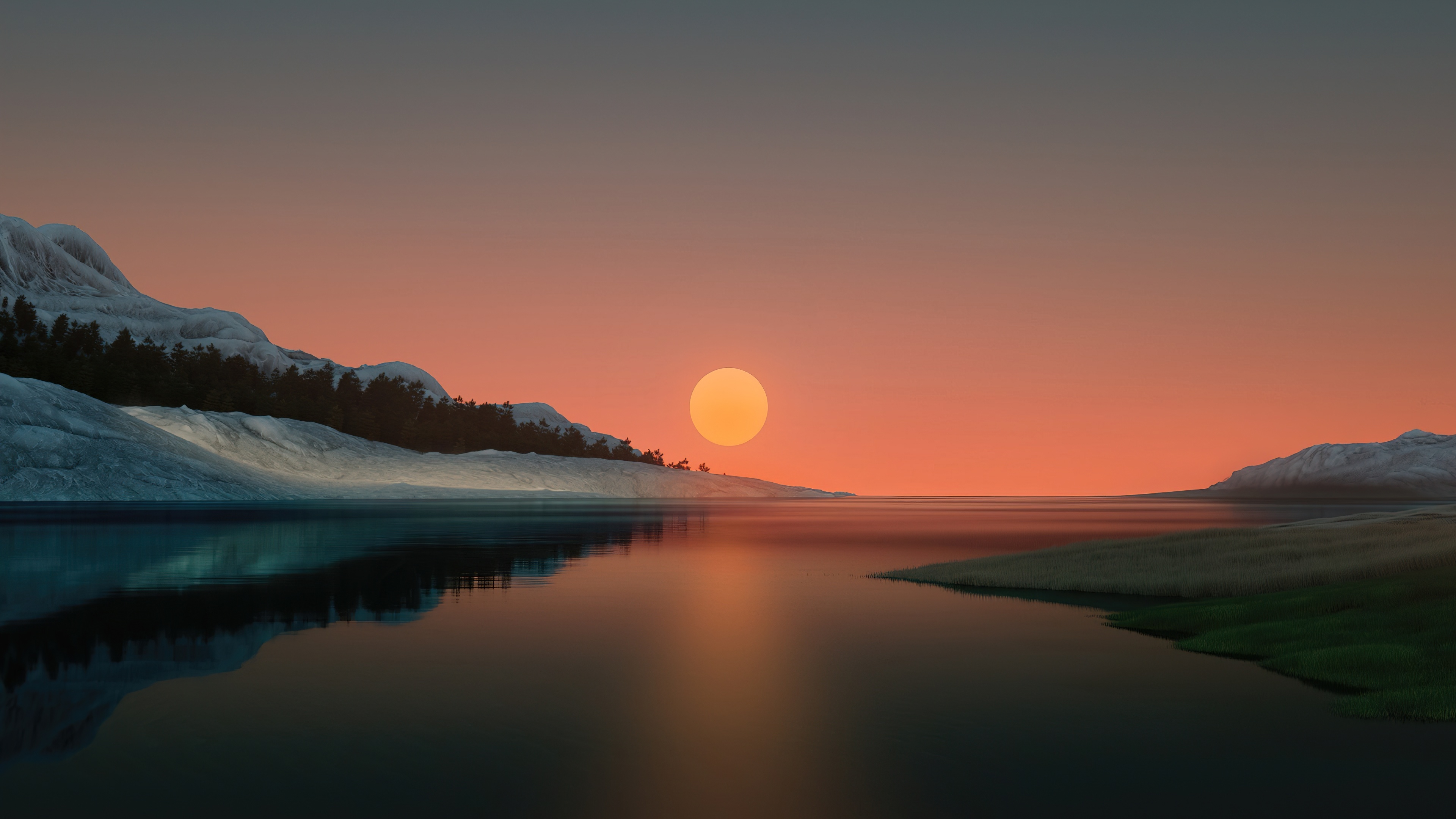 Sunset Windows 11 Wallpaper