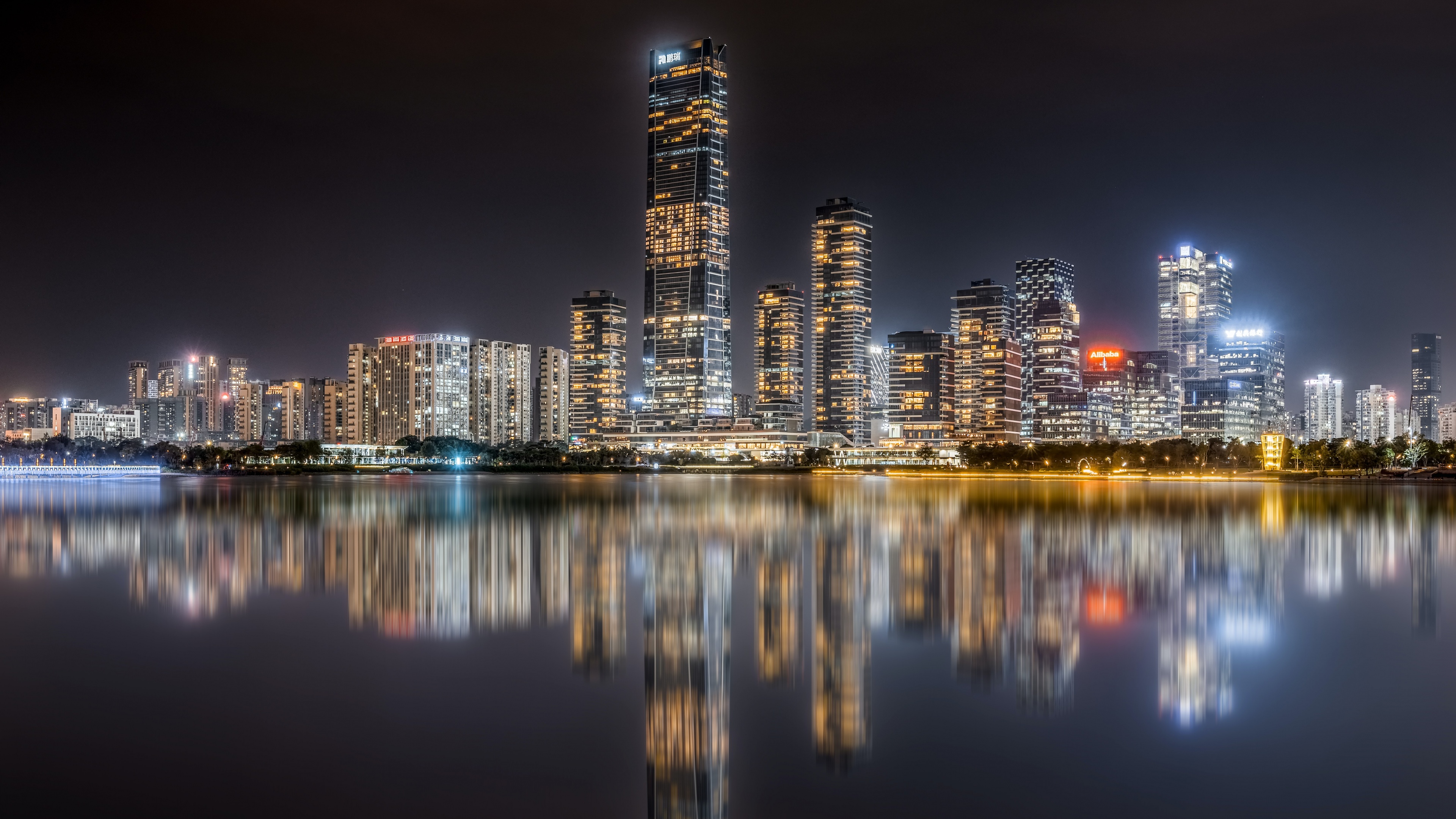 Shenzhen Bay Hong Kong Wallpaper