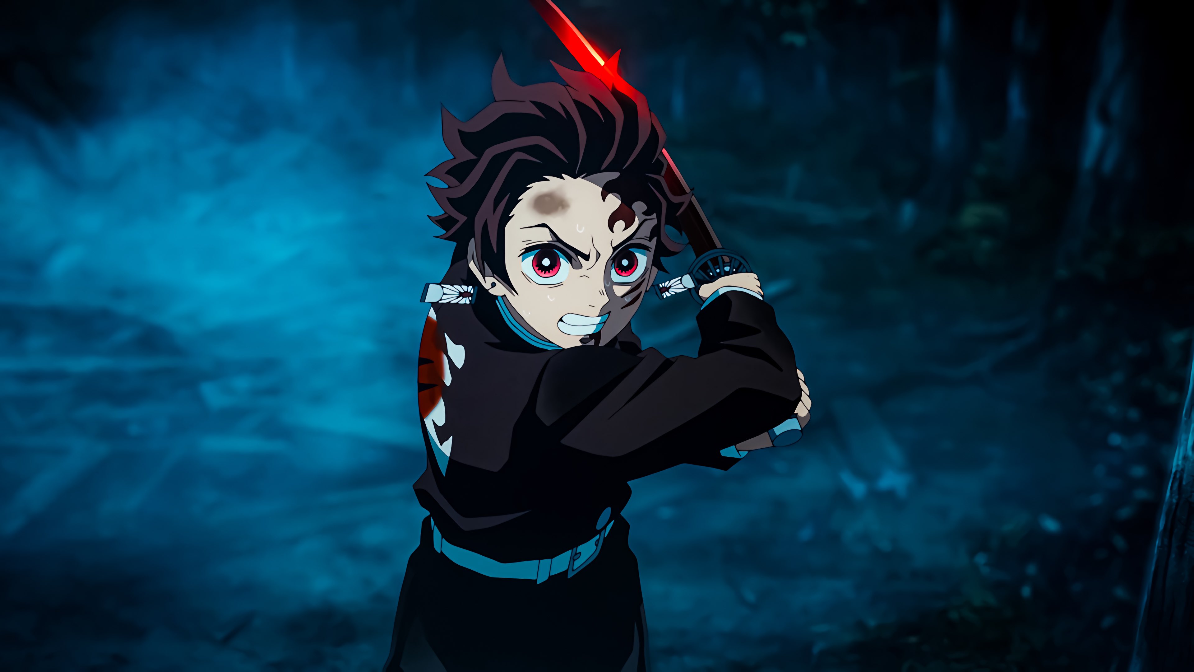 Tanjiro Kamado Demon Slayer Season 3 Wallpaper