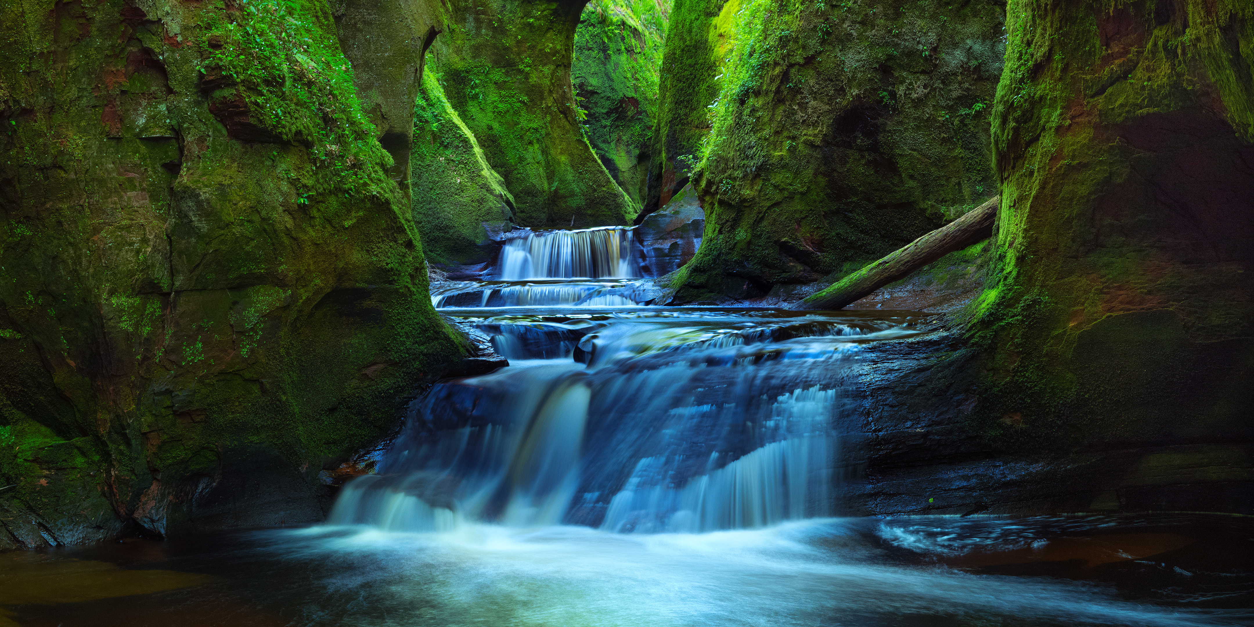 Finnich Glen River Wallpaper