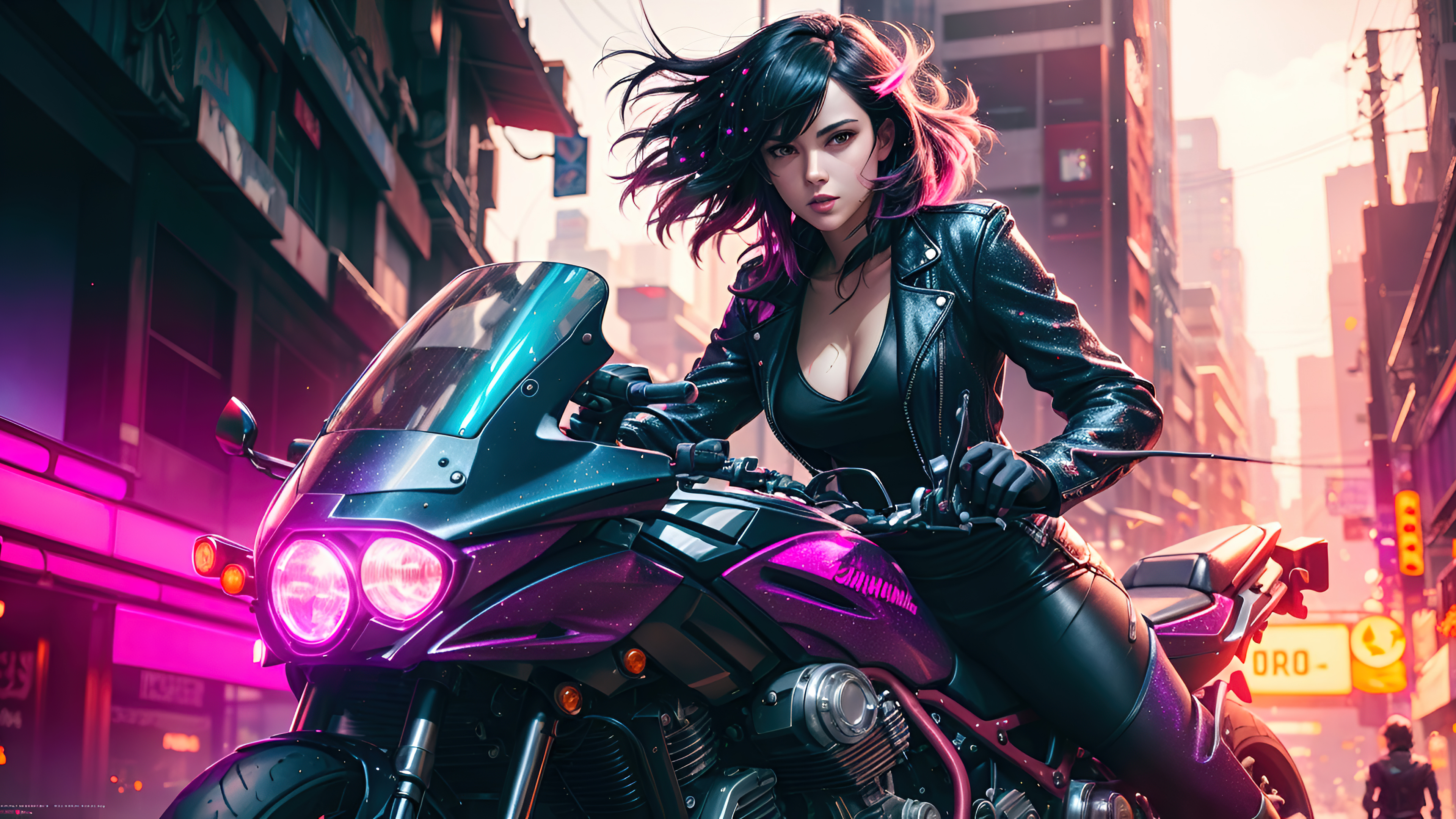 AI art Futuristic Wallpaper