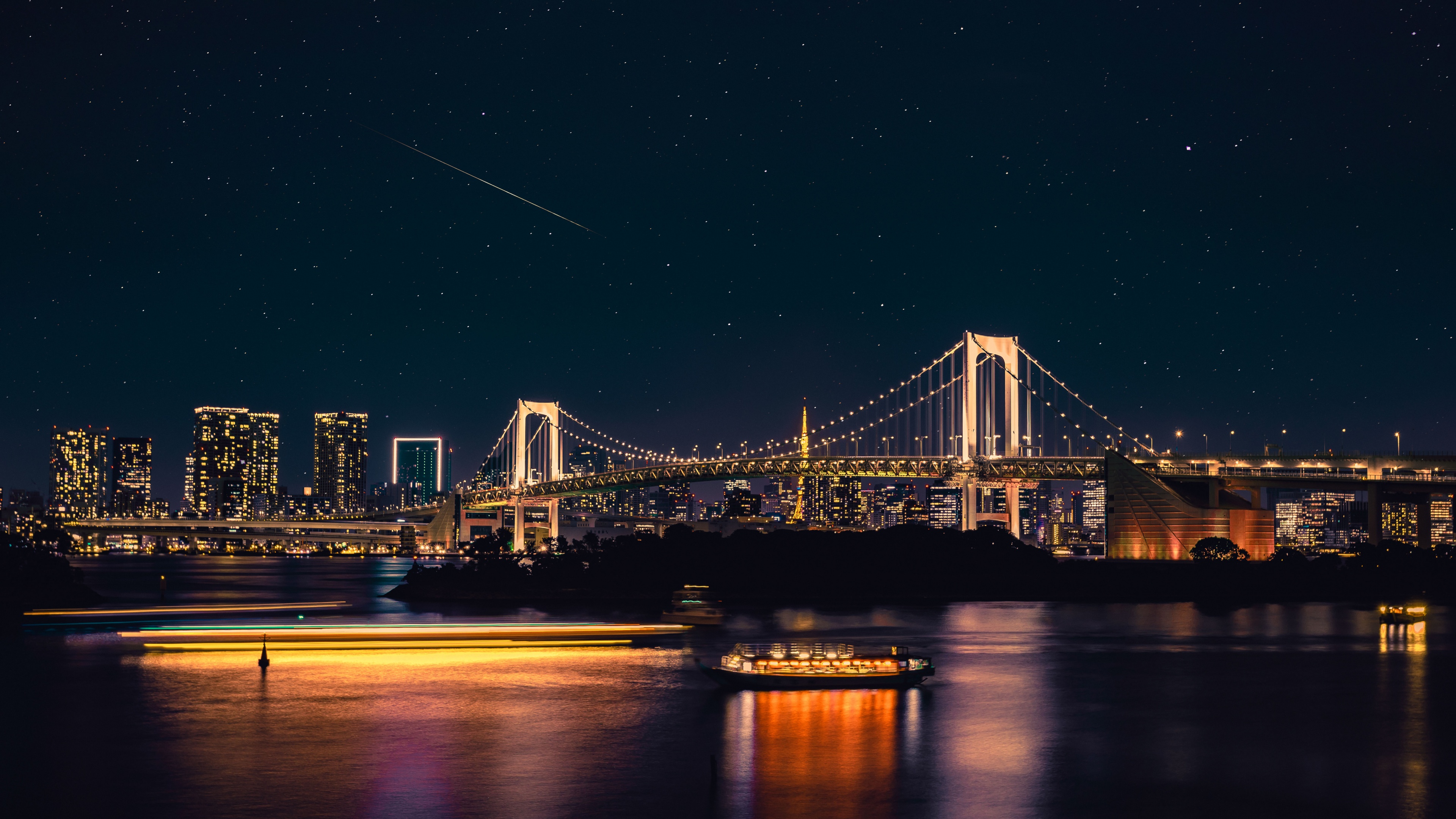 Rainbow Bridge 5K Wallpaper