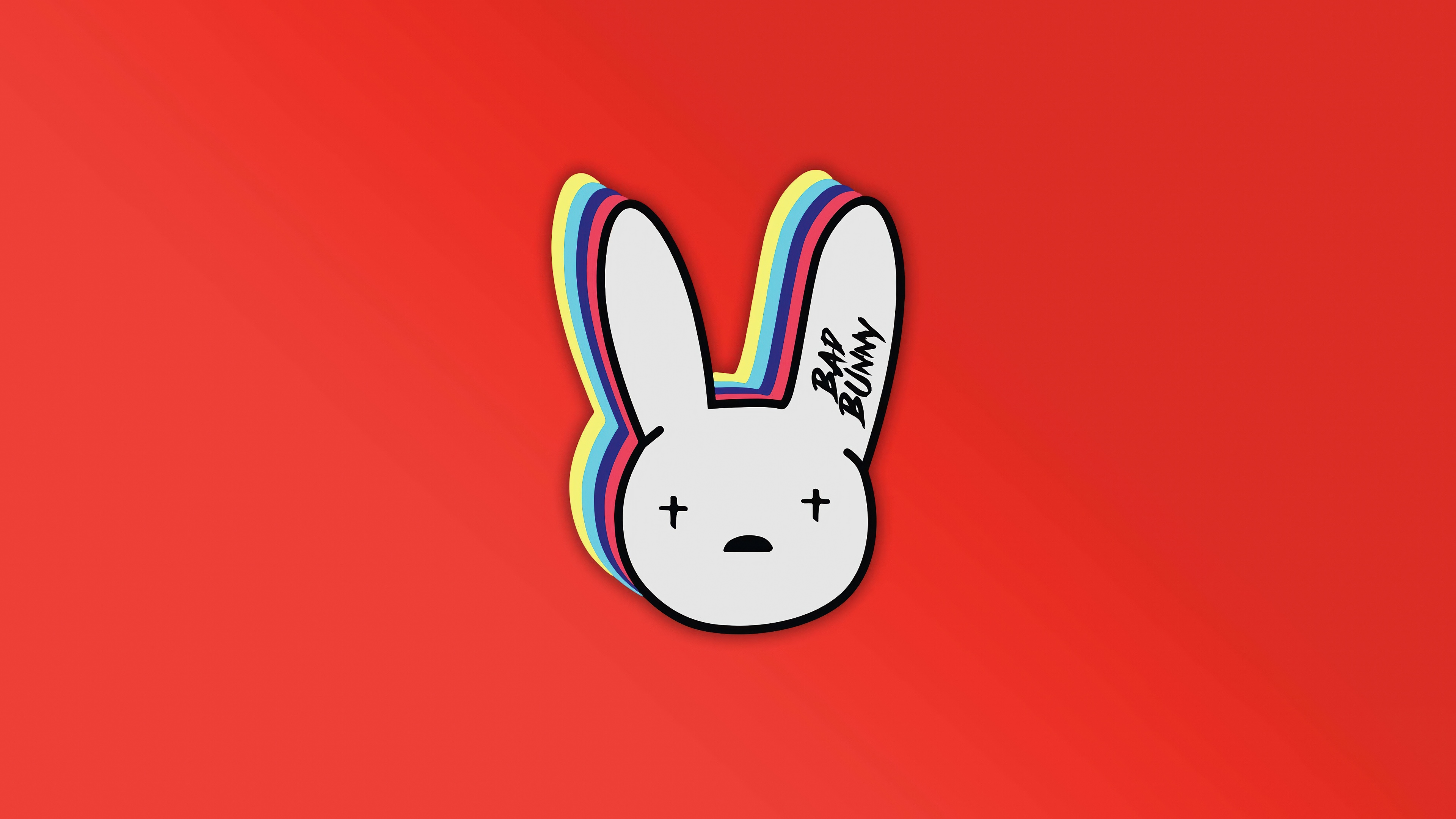 Bad Bunny Logo Wallpaper