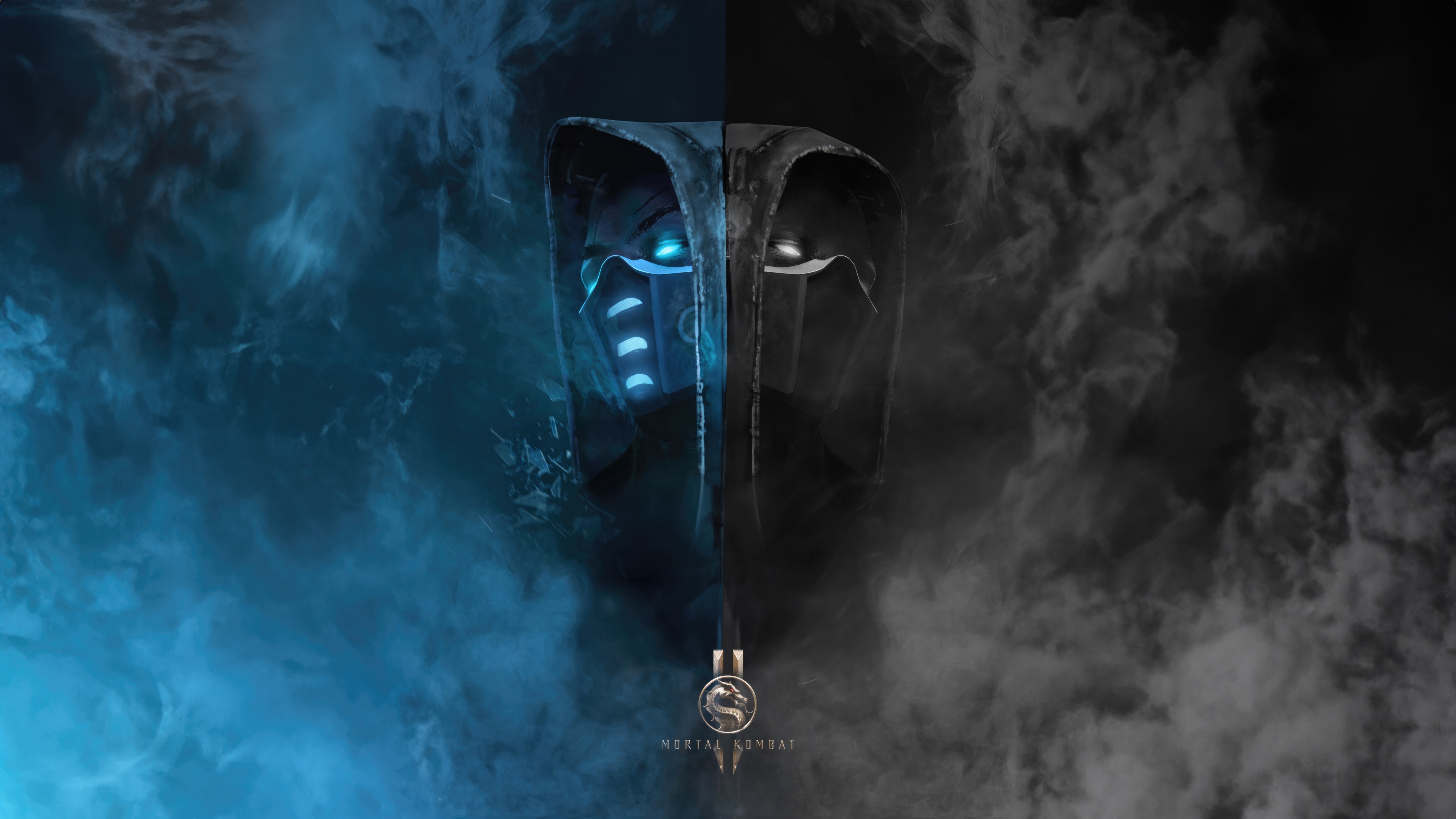 Sub-Zero vs Scorpion Mortal Kombat II Wallpaper