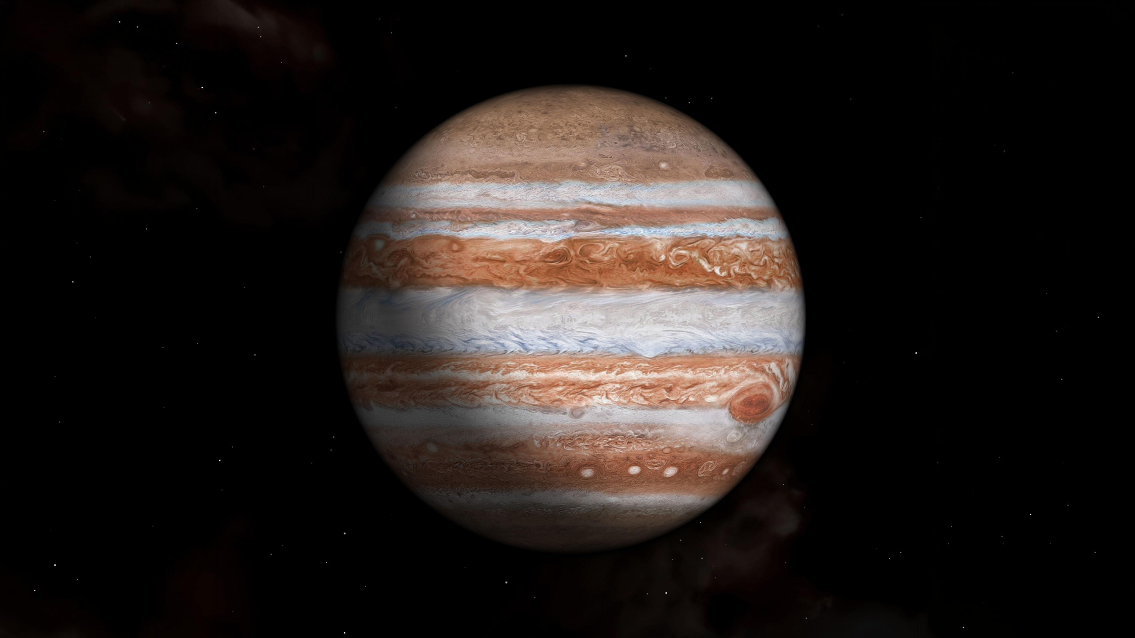 Jupiter Dark background Wallpaper
