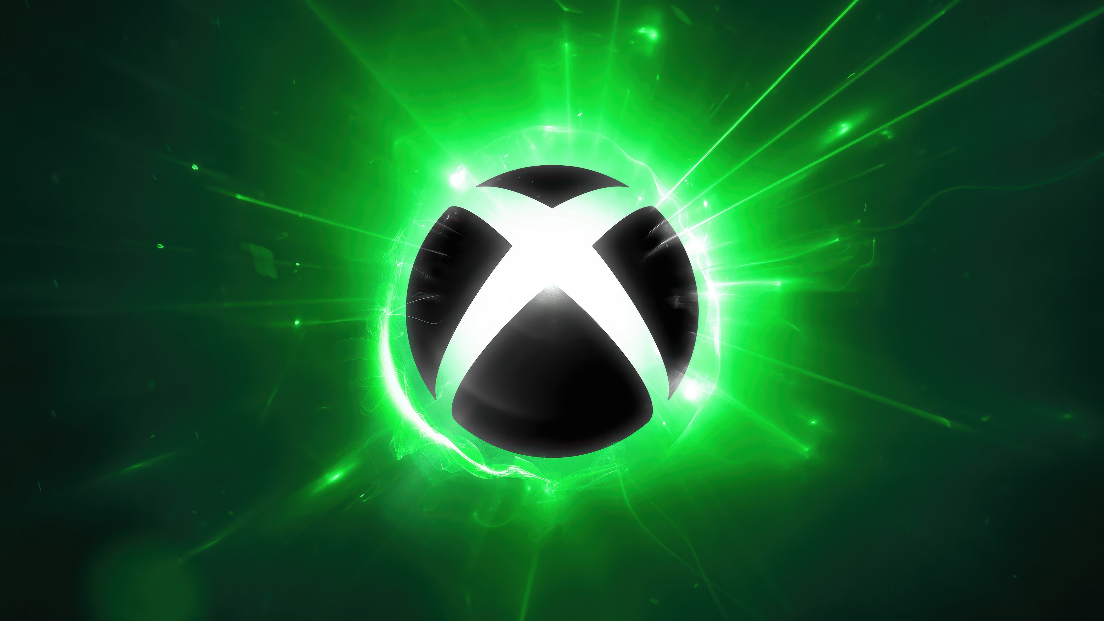Xbox logo Green aesthetic Wallpaper
