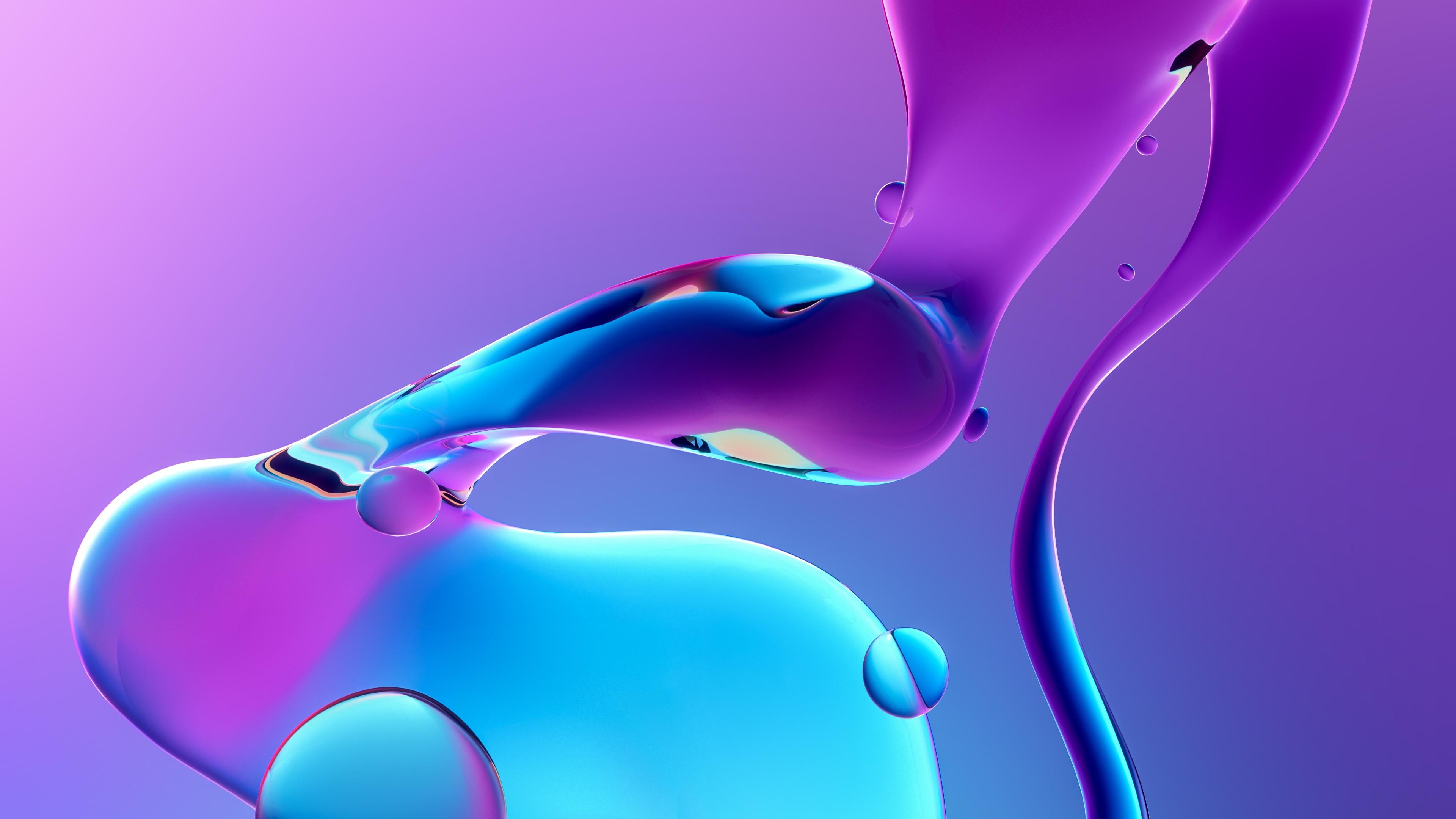 Fluidic Aesthetic Wallpaper