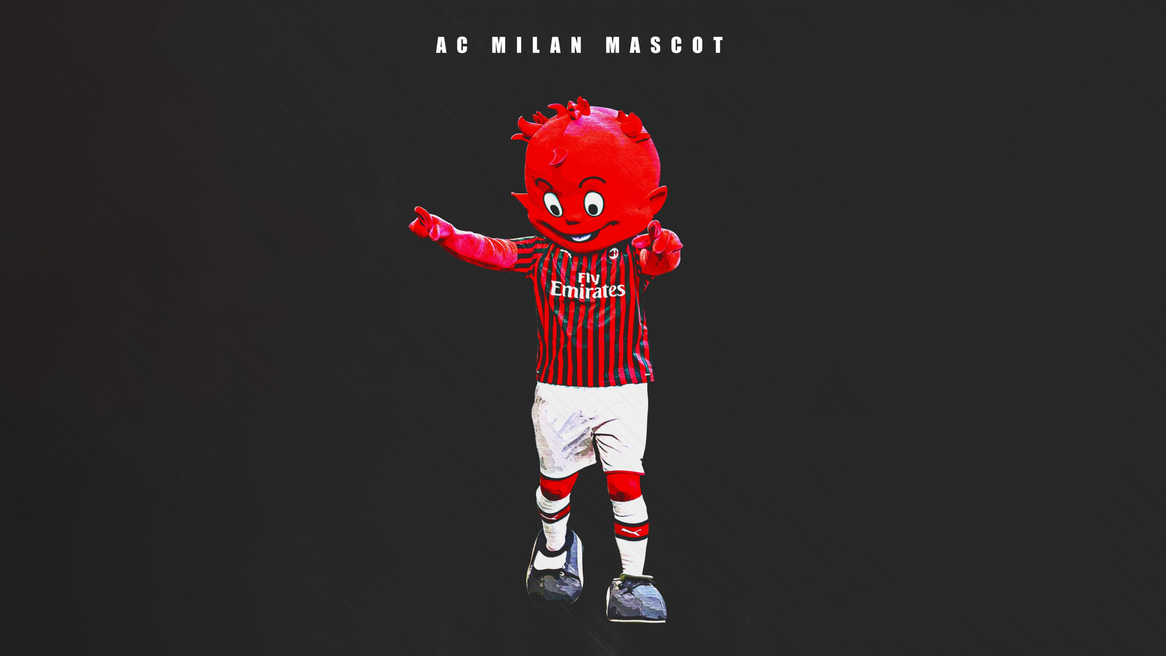 AC Milan Mascot Wallpaper