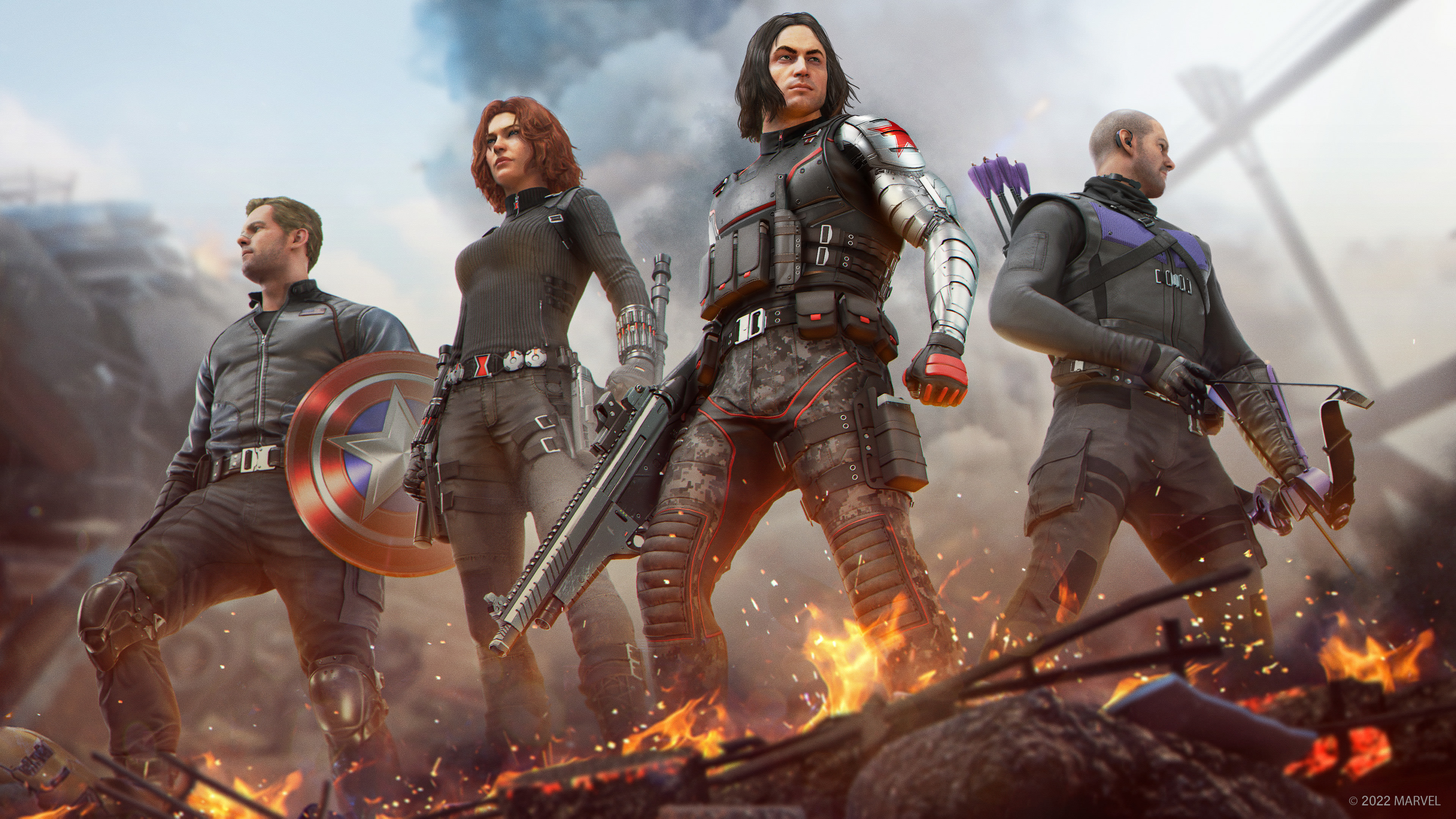 Marvel's Avengers Captain America Wallpaper