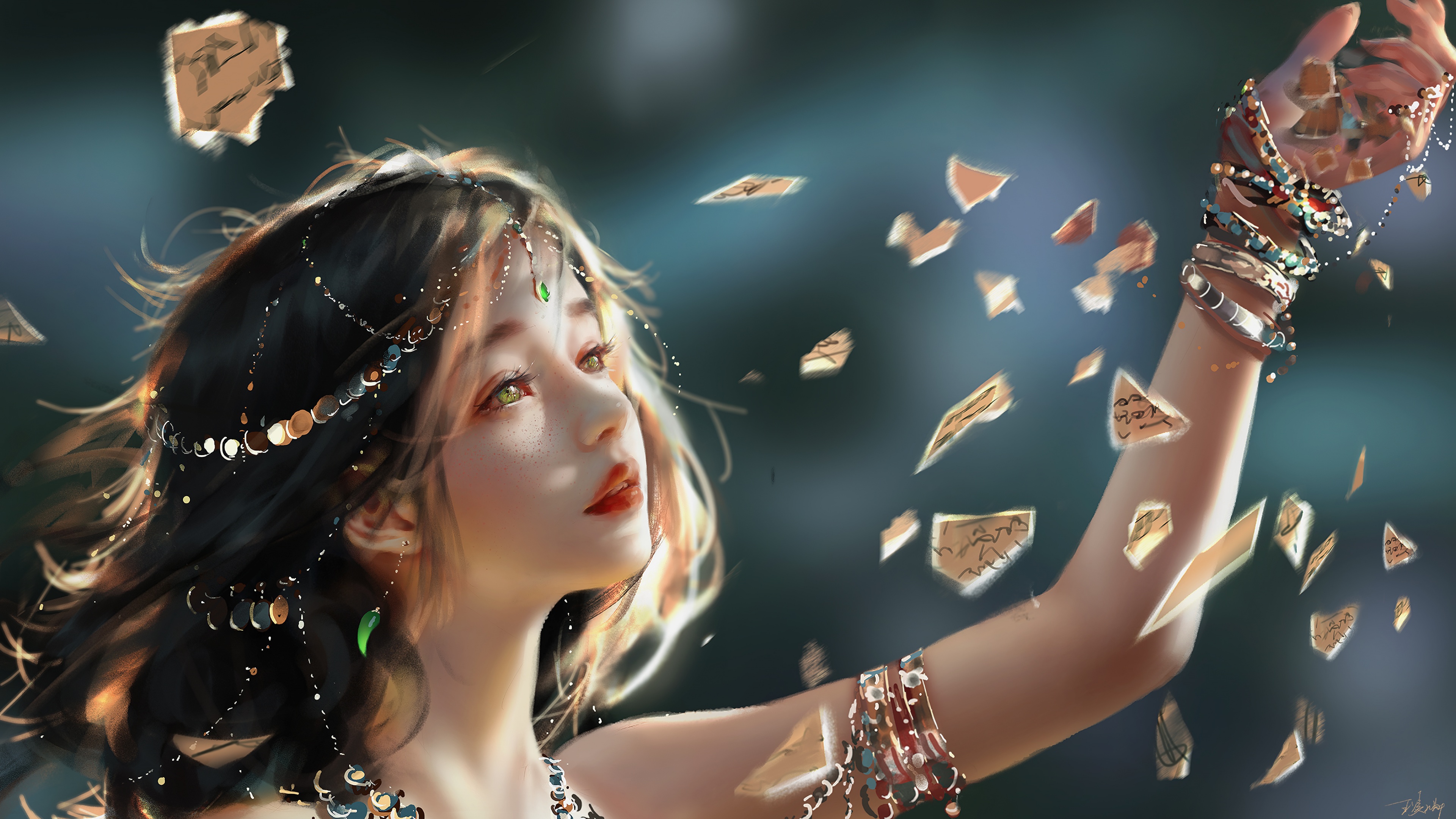 WLOP Beautiful girl Wallpaper