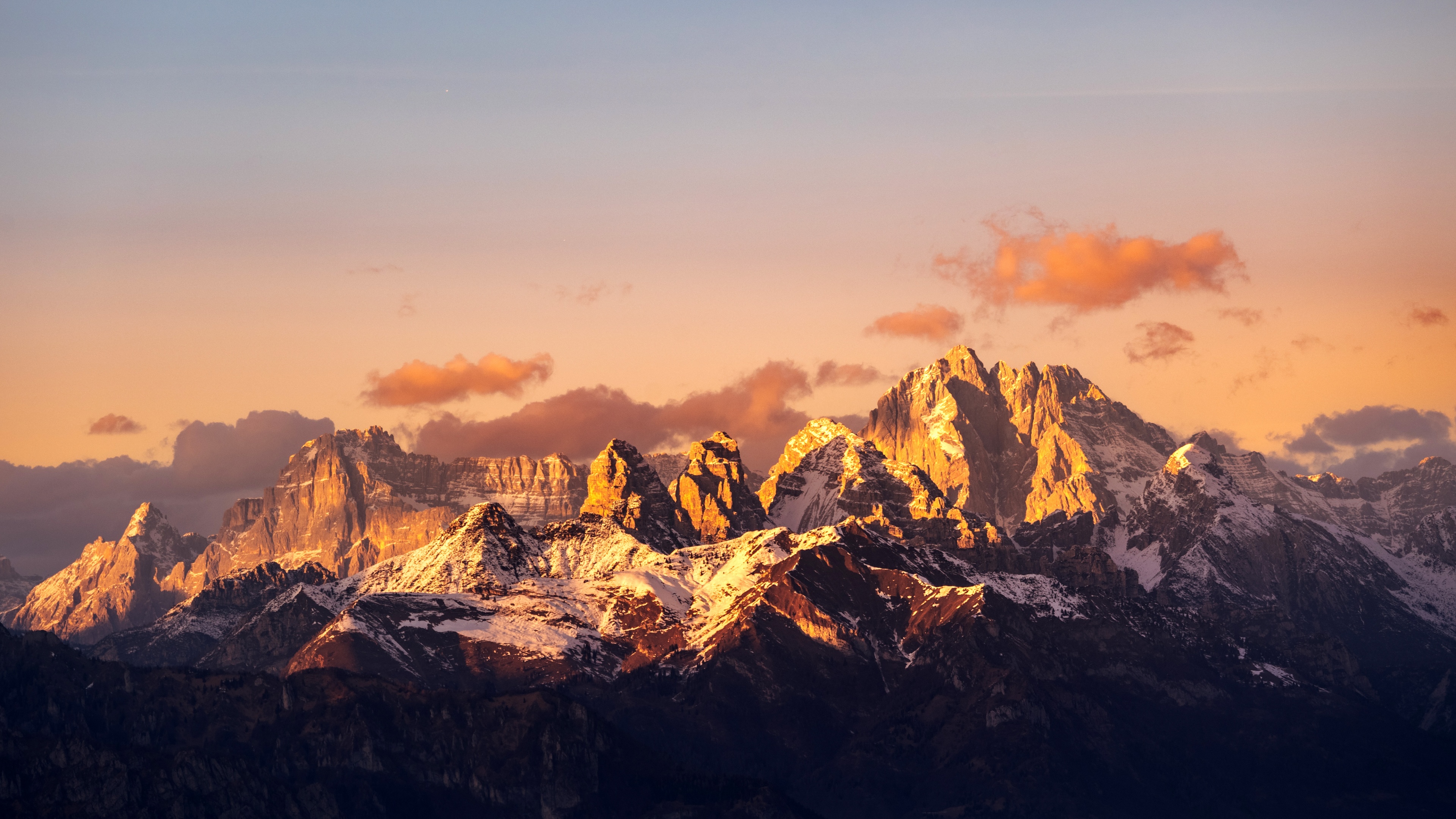 Dolomite mountains Alps Wallpaper