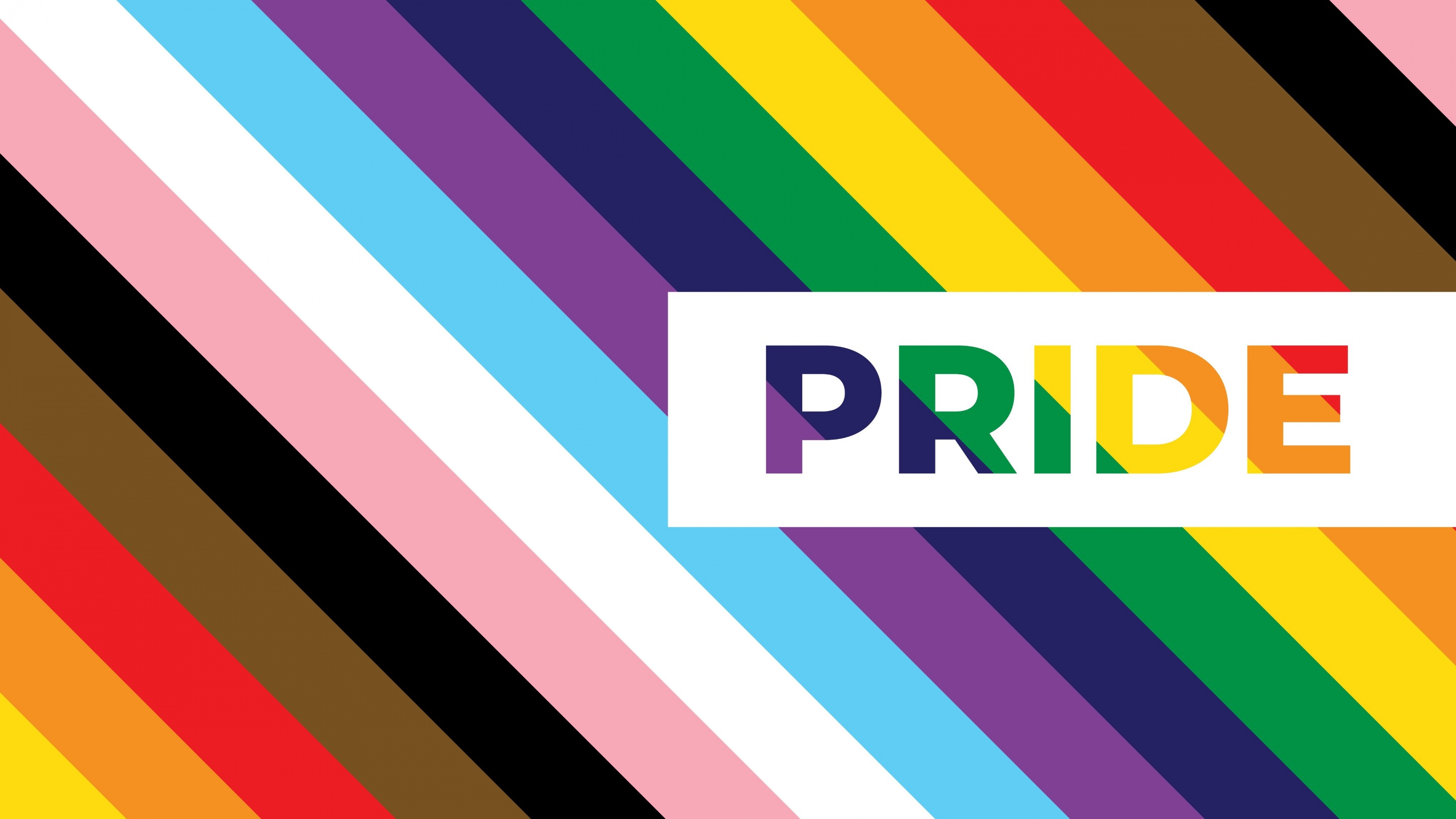 Pride Rainbow colors Wallpaper