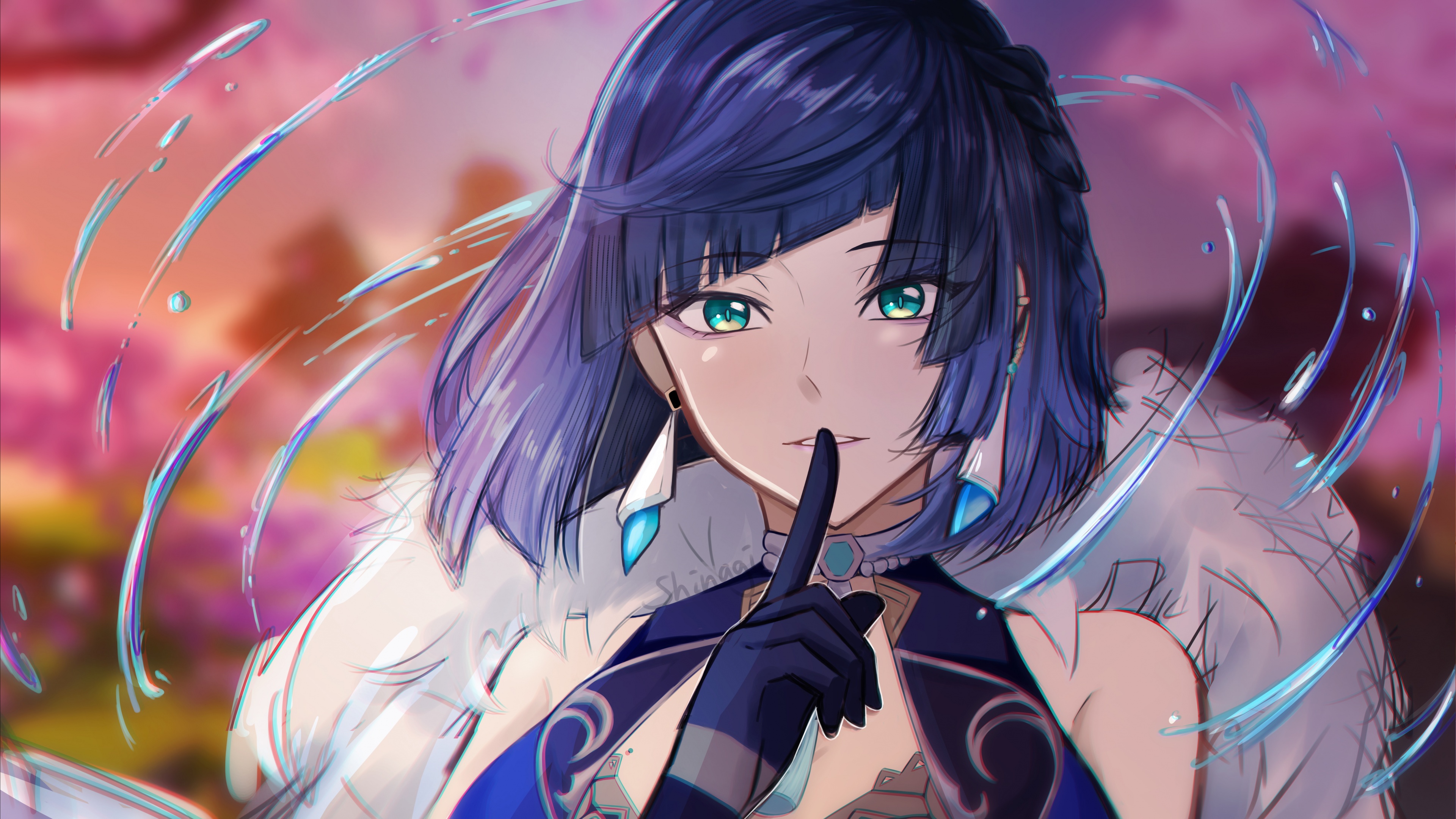Yelan Genshin Impact Wallpaper