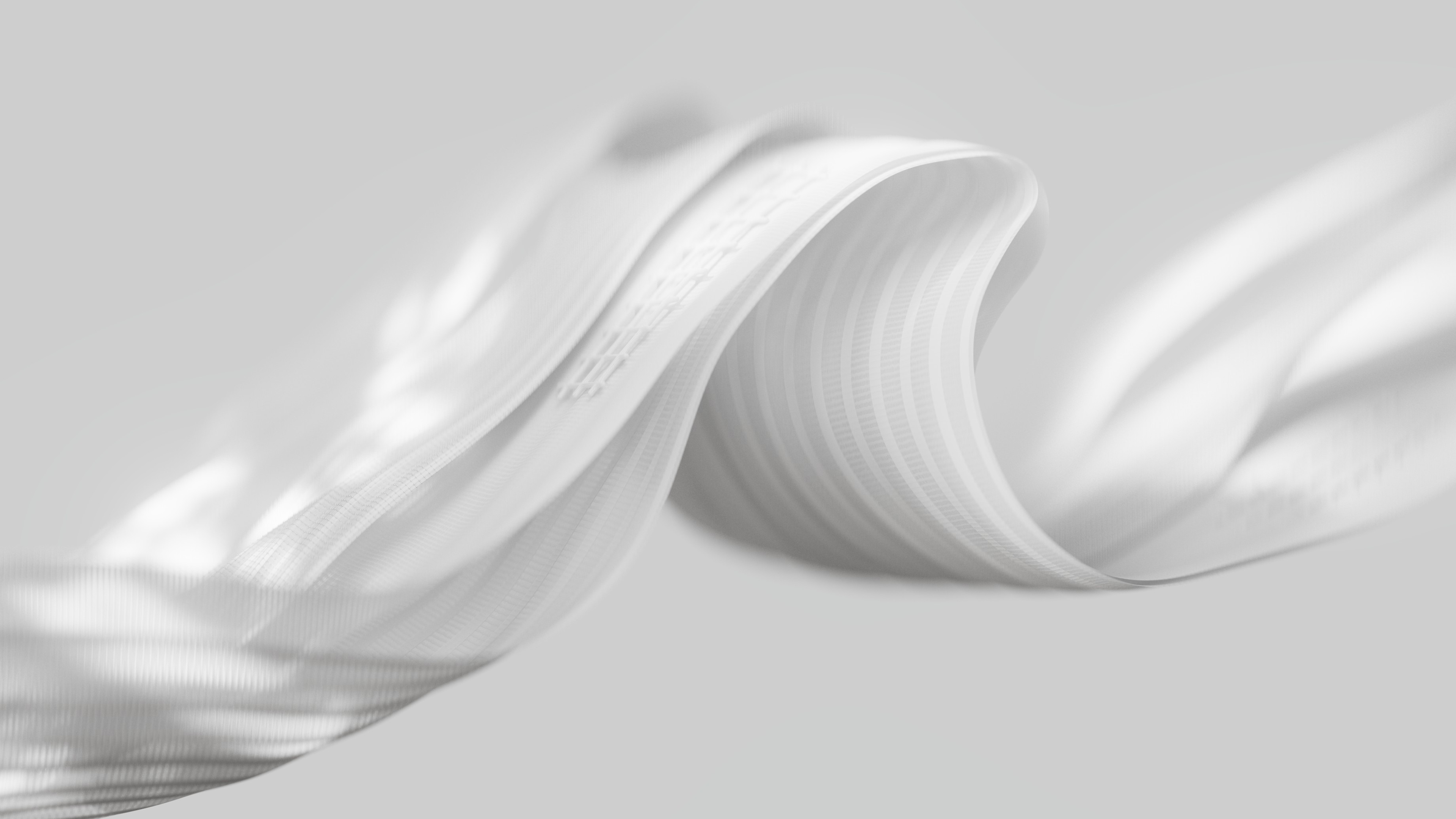 Fabric Ribbon Wallpaper