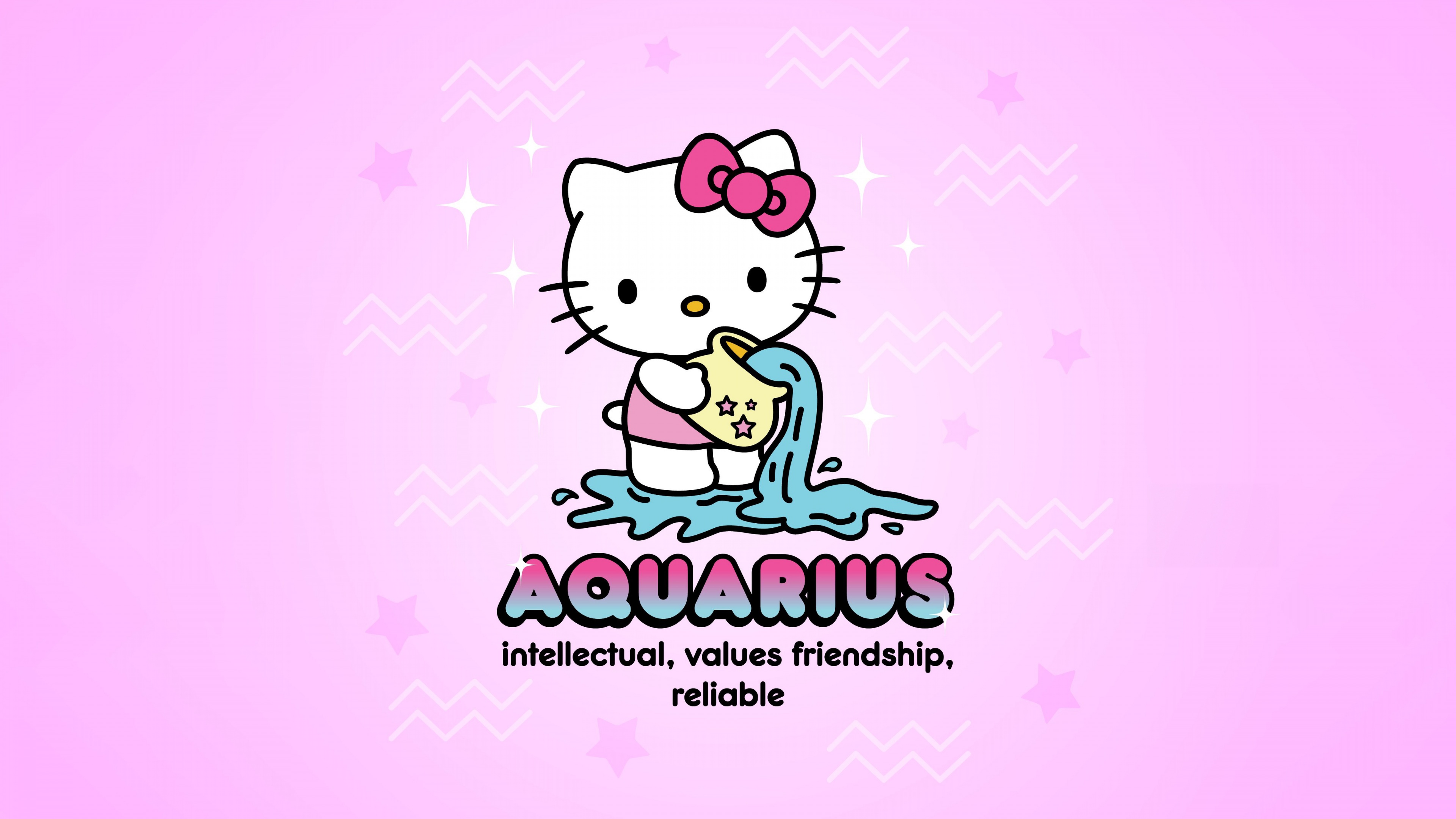 Aquarius Hello Kitty Wallpaper