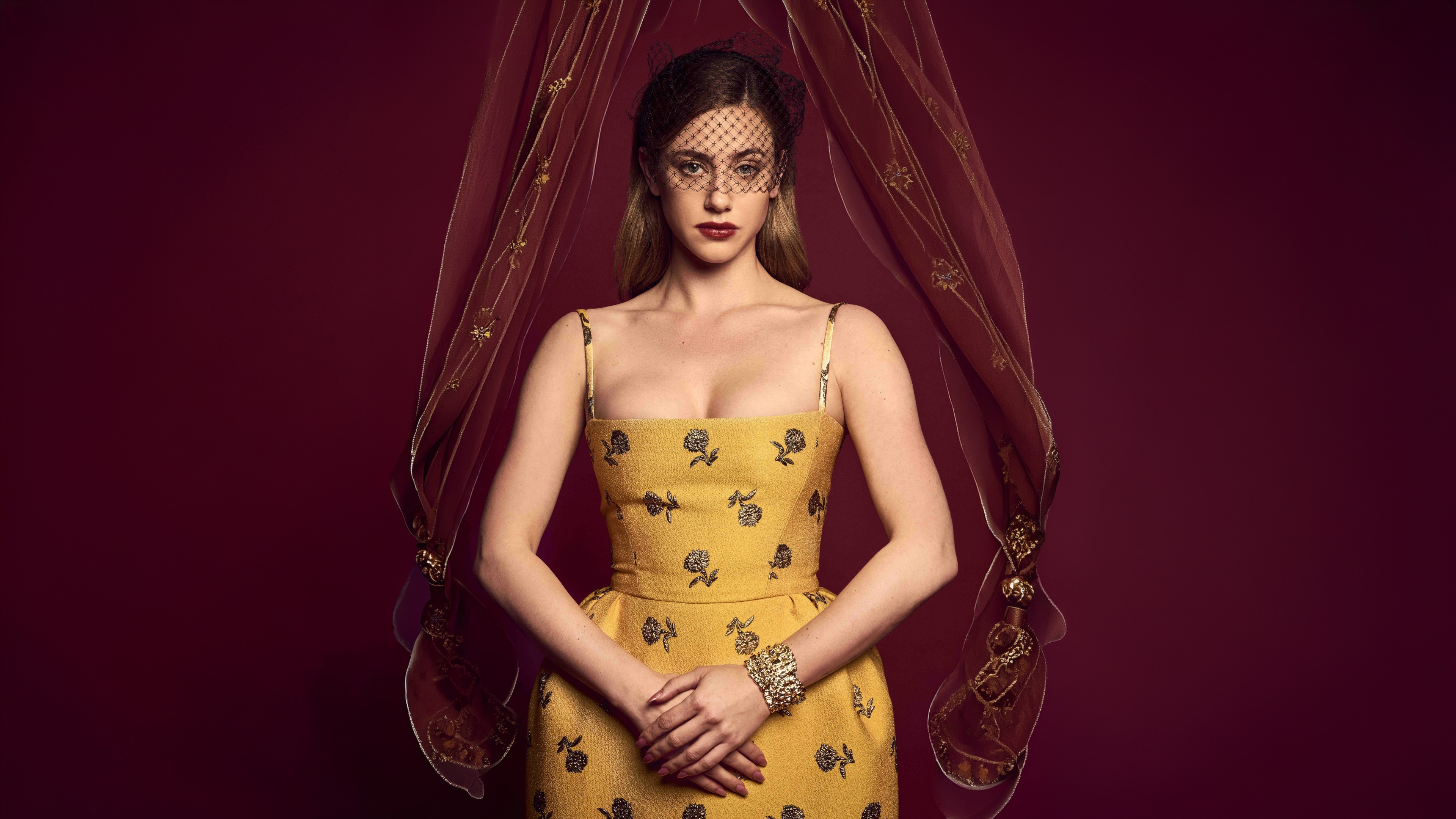 Lili Reinhart 8K Wallpaper