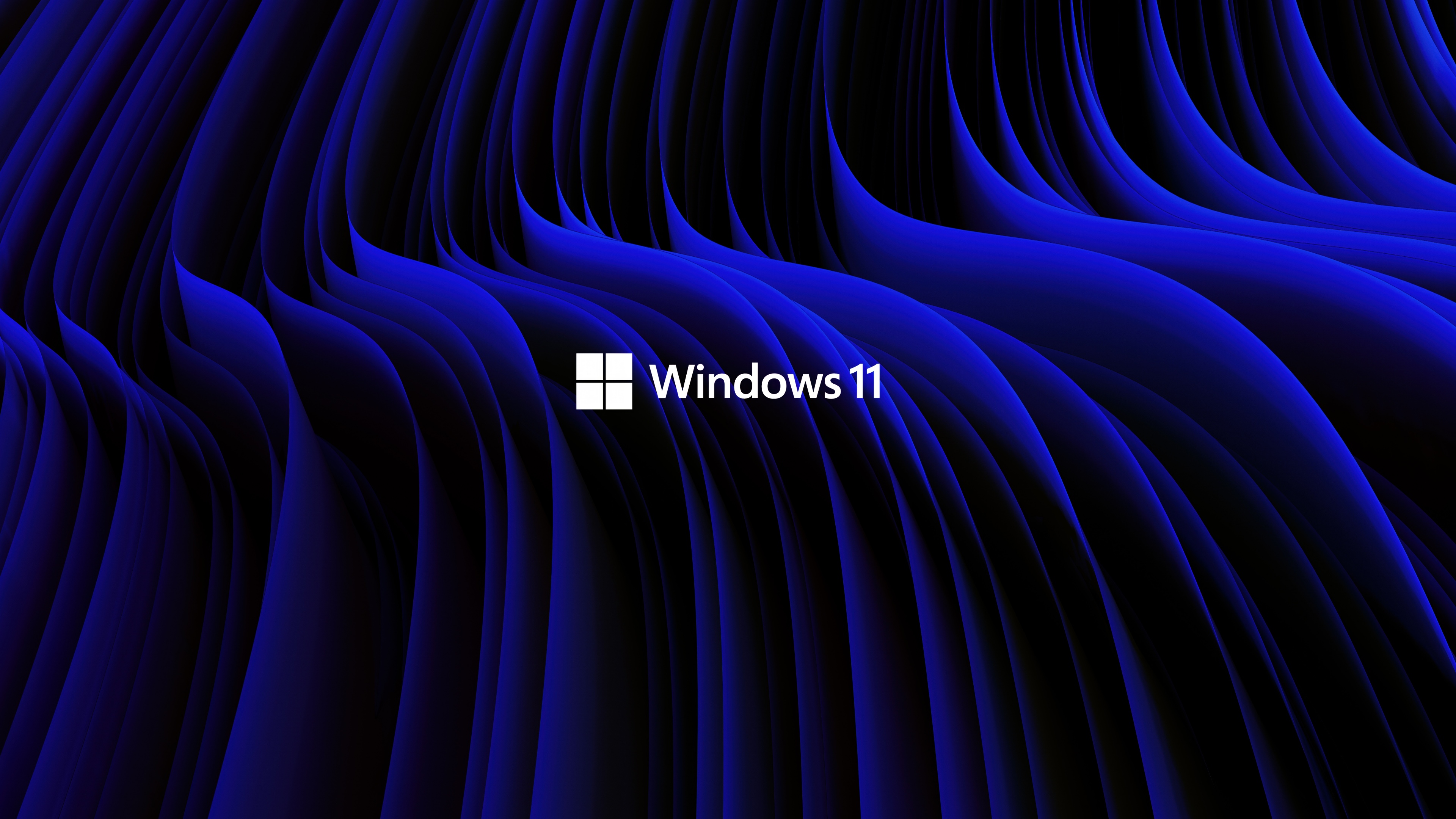 Windows 11 Blue waves Wallpaper