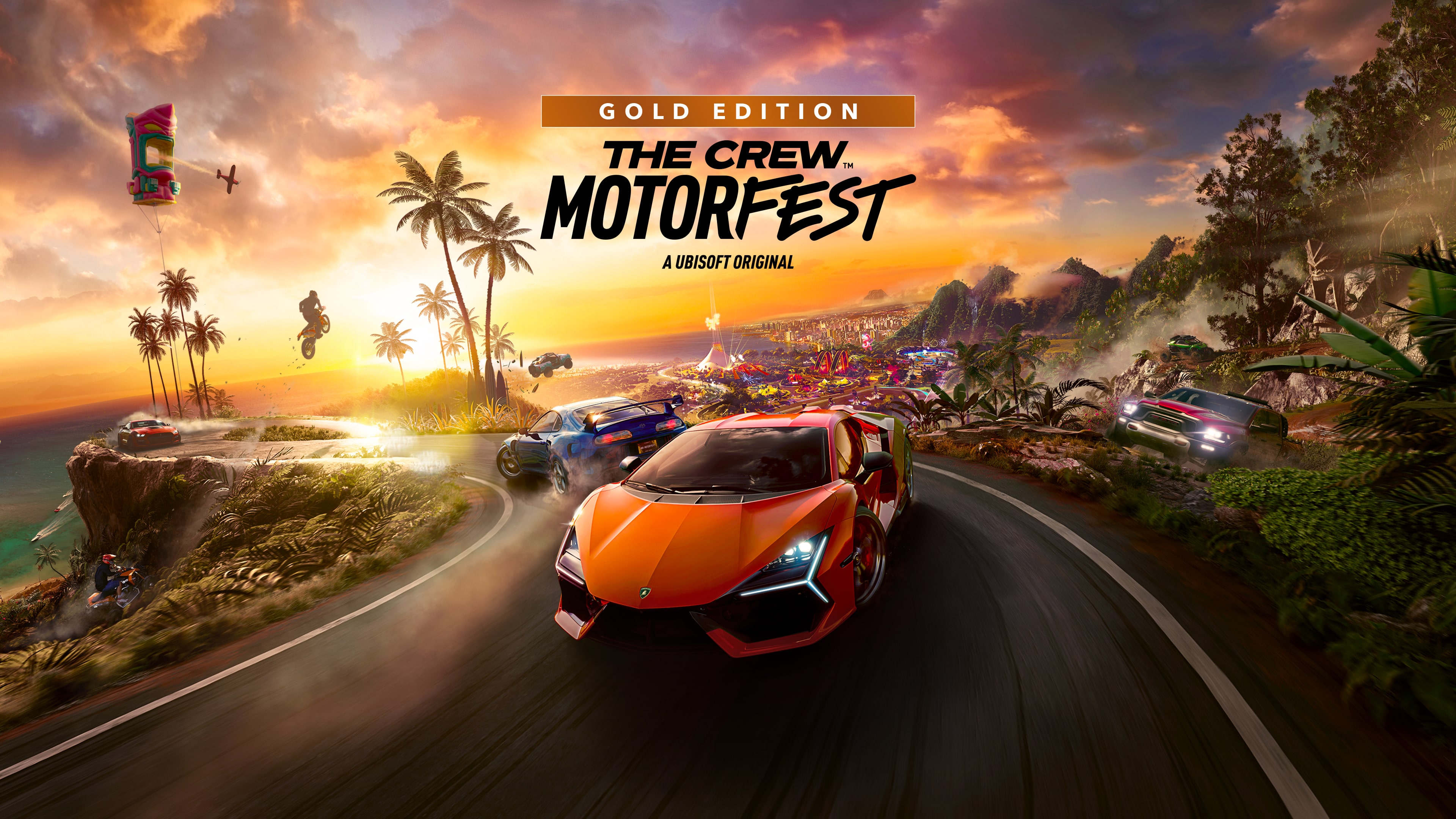 The Crew Motorfest Gold edition Wallpaper