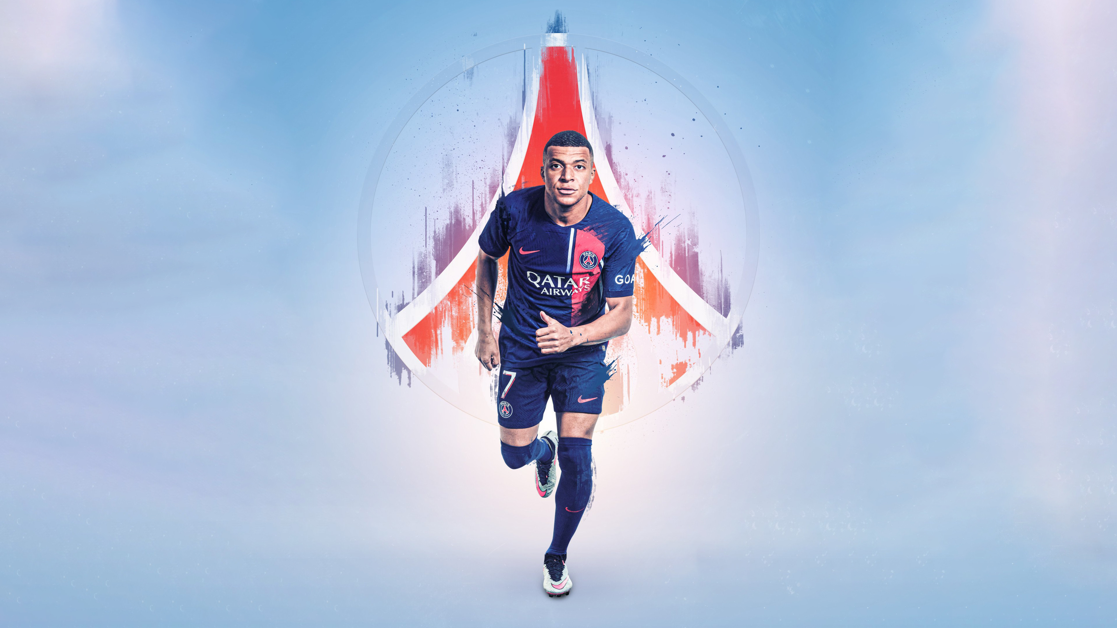 Kylian Mbappé Paris Saint-Germain Wallpaper