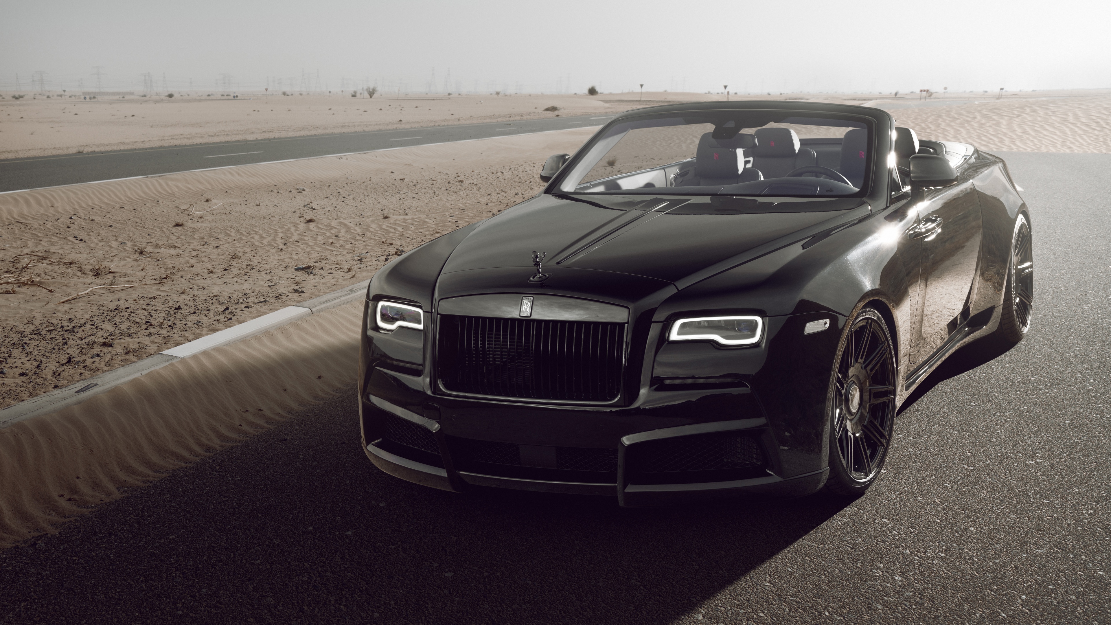 Spofec Rolls-Royce Dawn Black Badge Overdose 8K Wallpaper