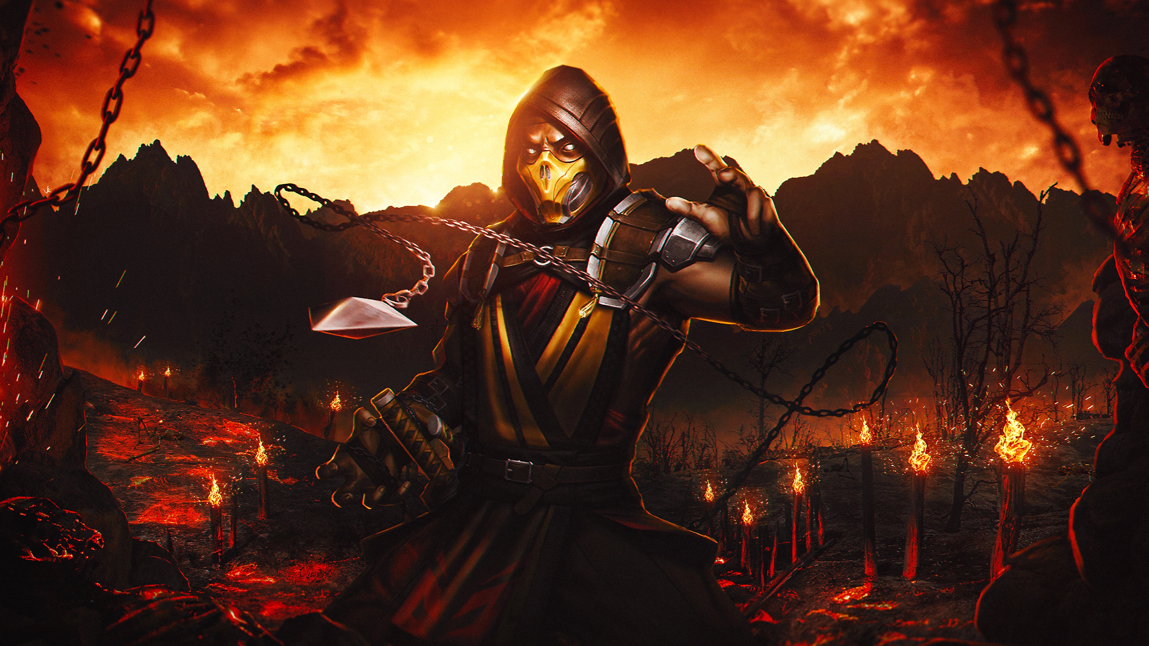 Scorpion Ninja Warrior Wallpaper