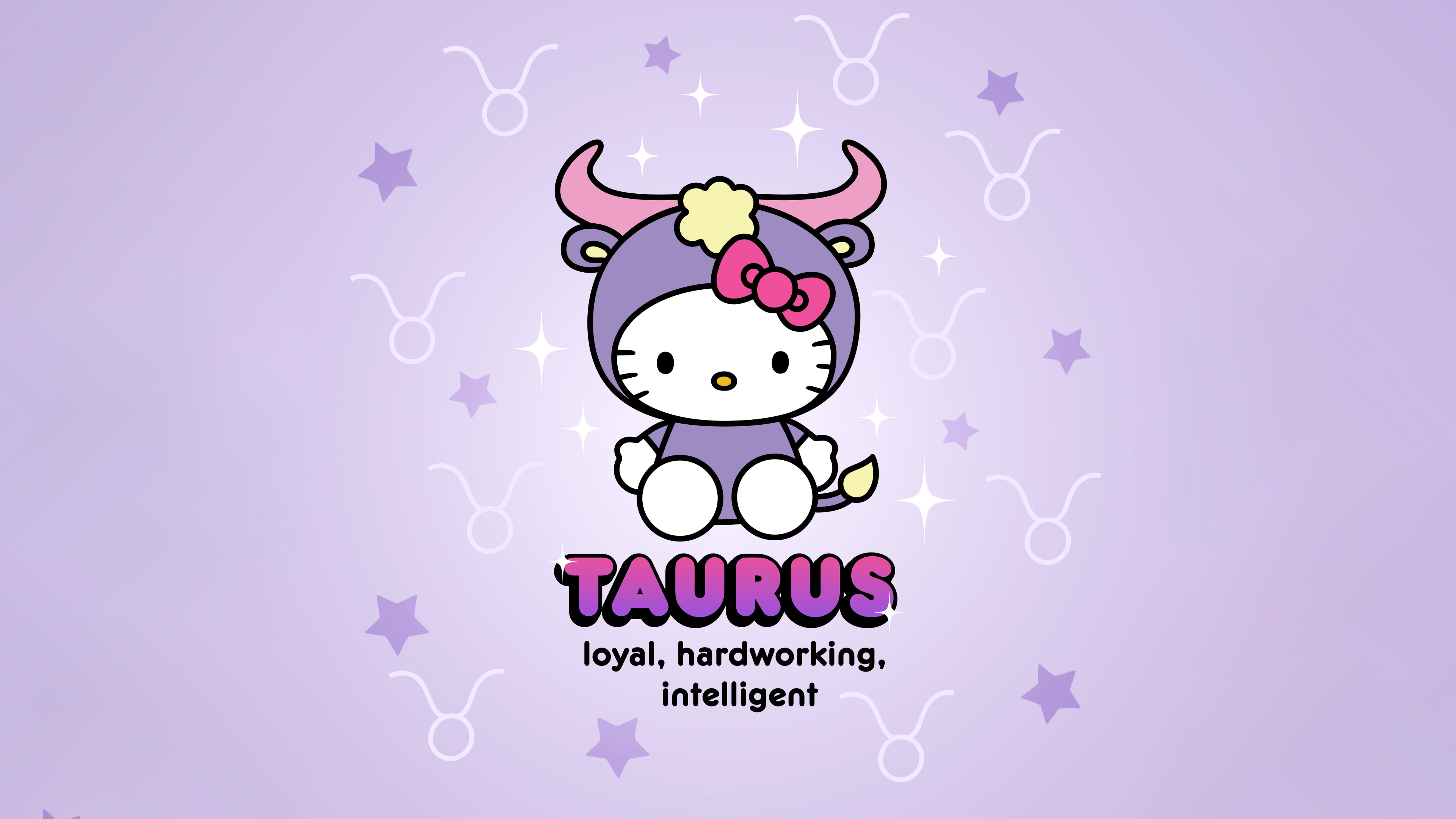 Taurus Hello Kitty Wallpaper