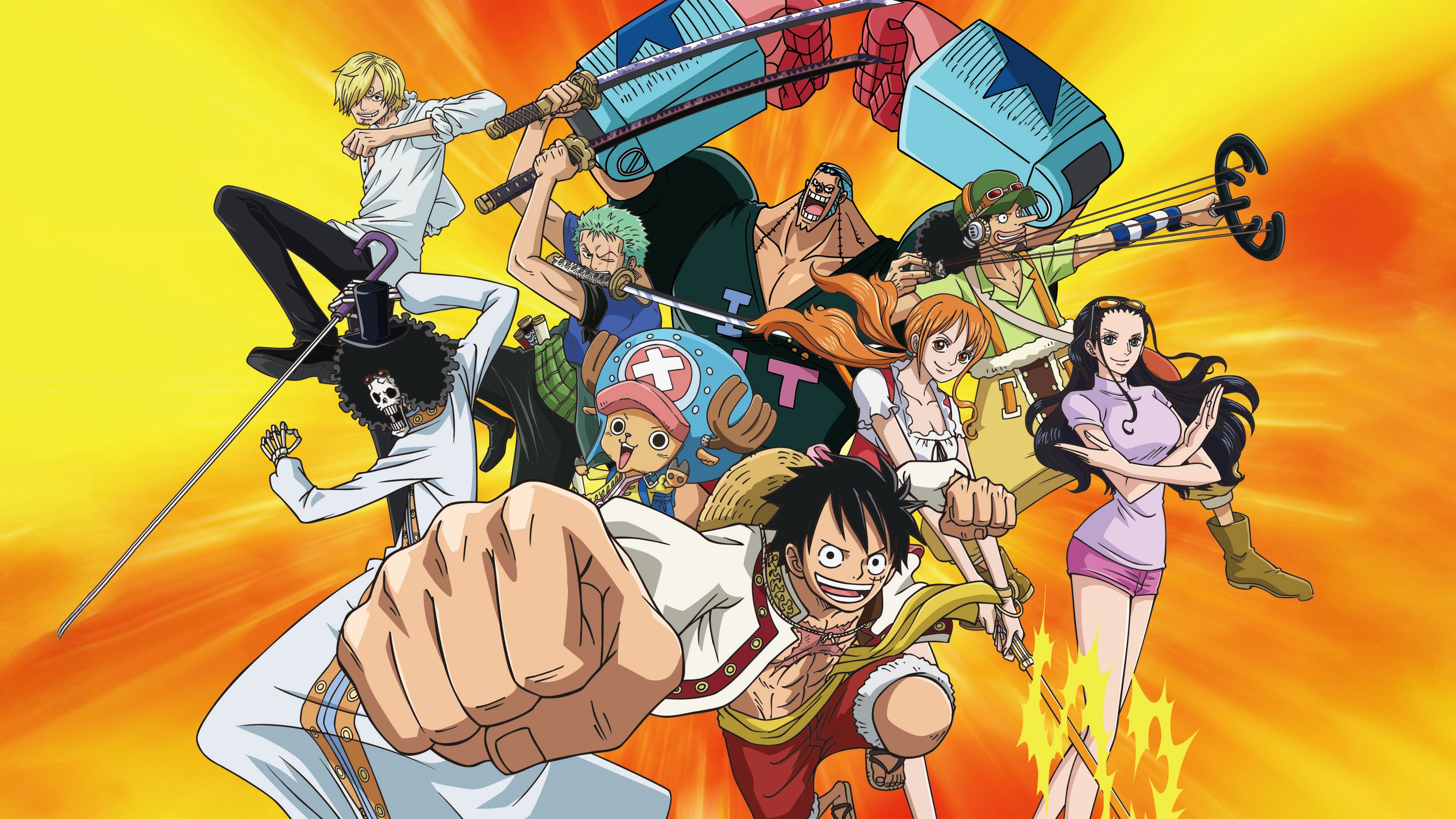 Straw Hat Pirates Poster Wallpaper