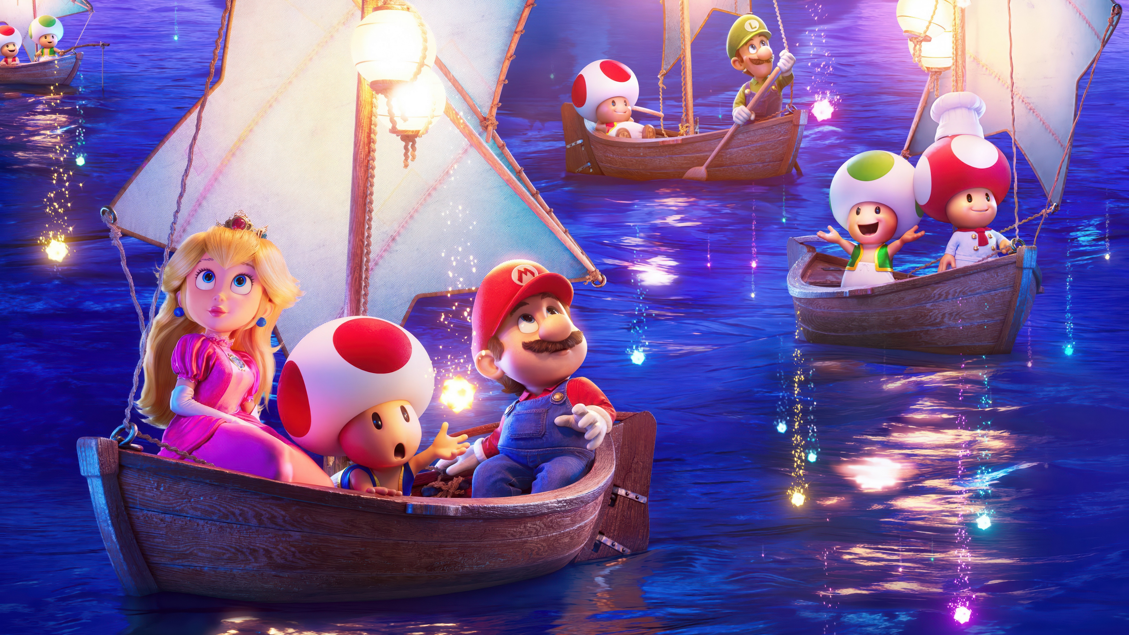 The Super Mario Galaxy Movie Poster Wallpaper