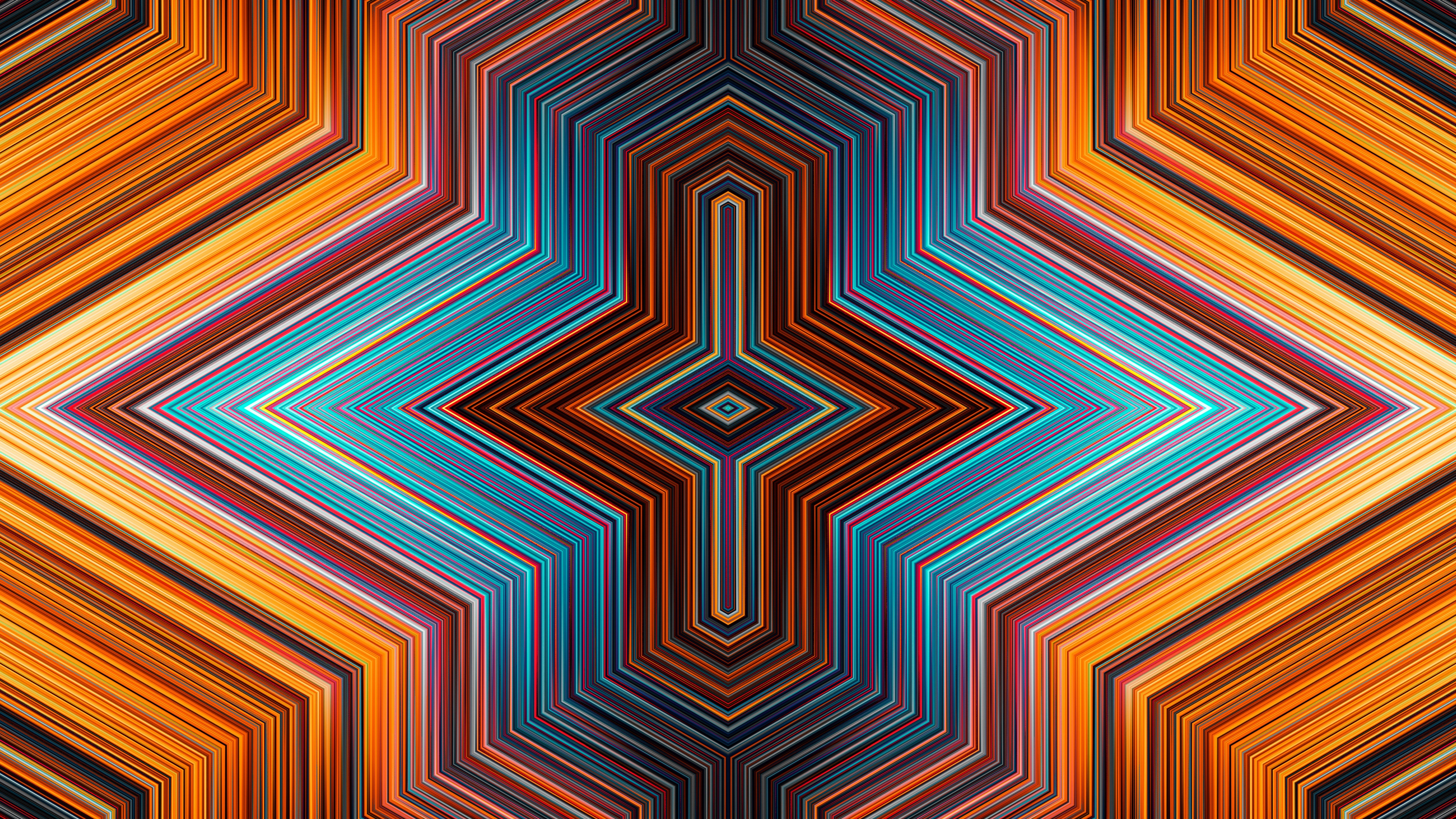 Kaleidoscope Symmetry Wallpaper