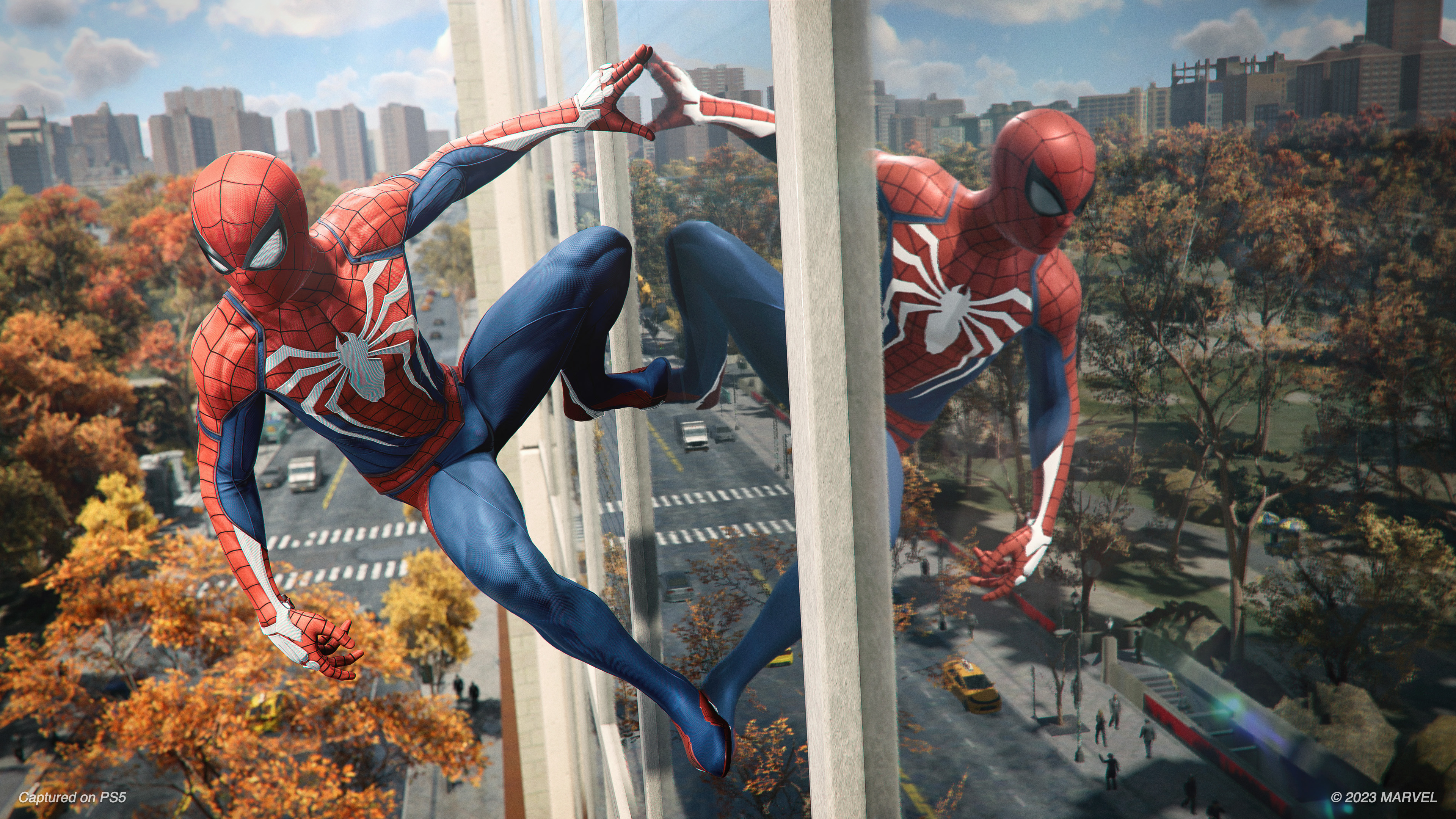 Marvel's Spider-Man Remastered PS5 Ray Tracing Wallpaper