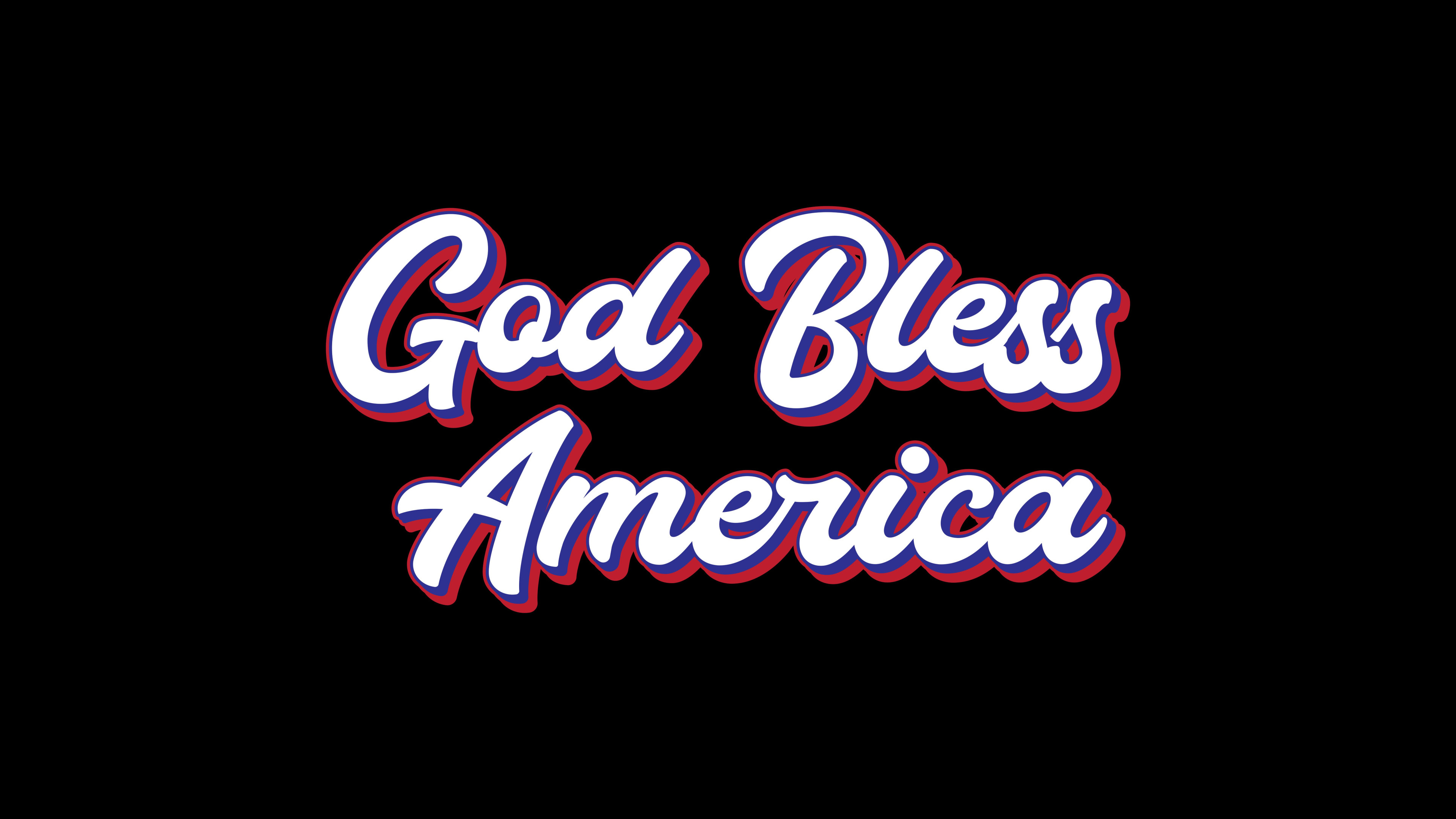 God Bless America 4th of July Wallpaper