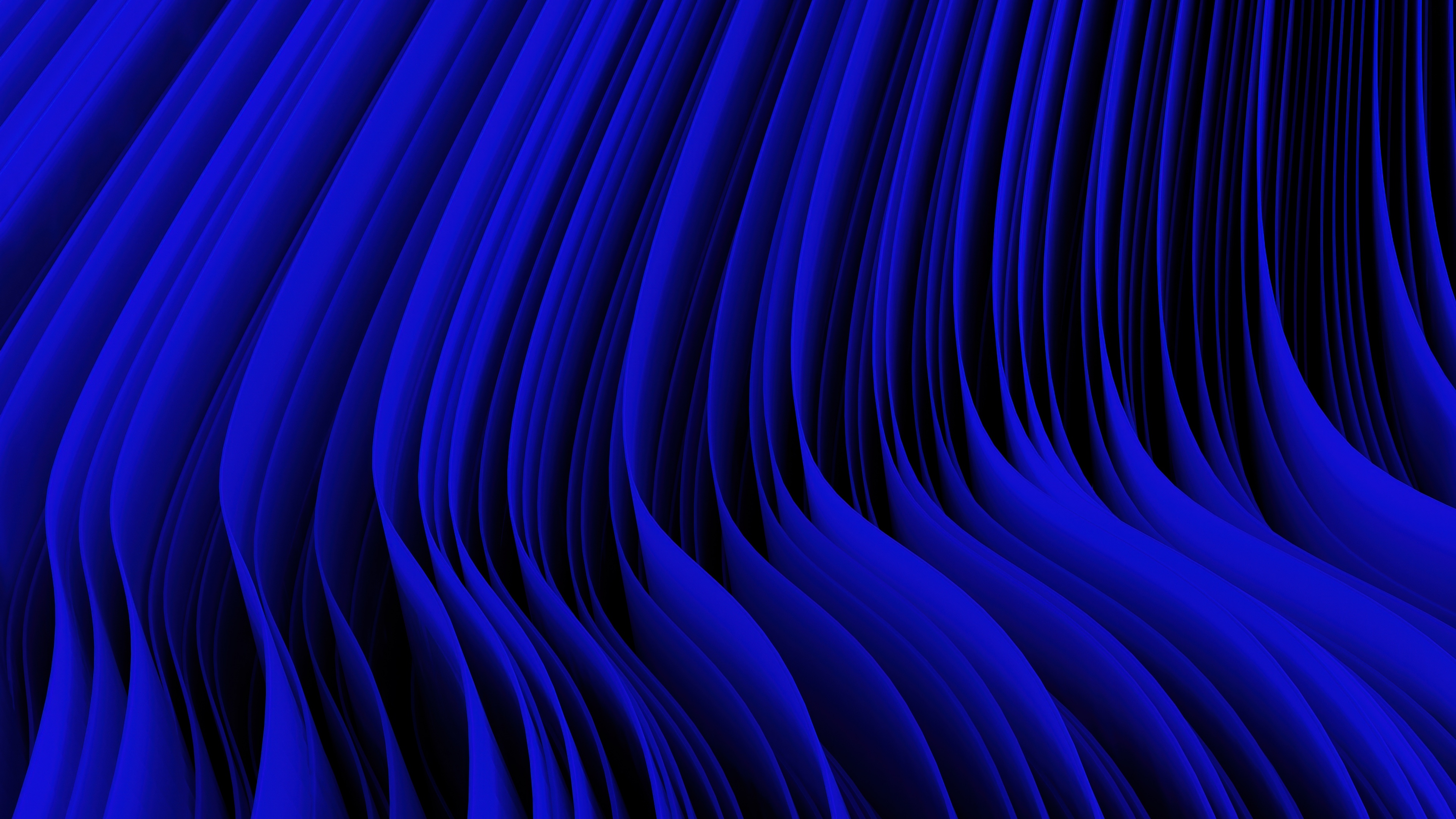 Blue abstract Layers Wallpaper