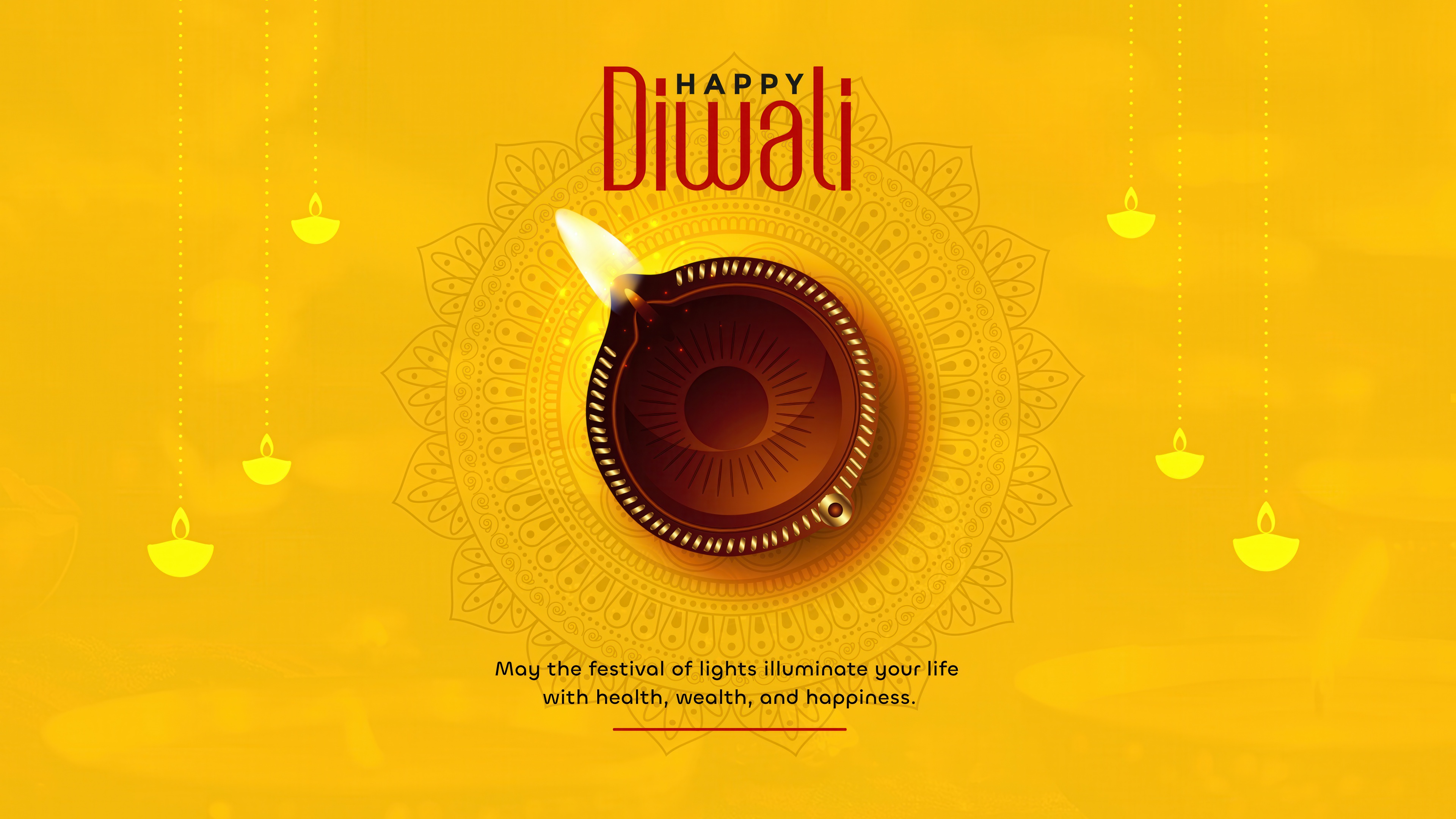 Happy Diwali Hindu festival Wallpaper