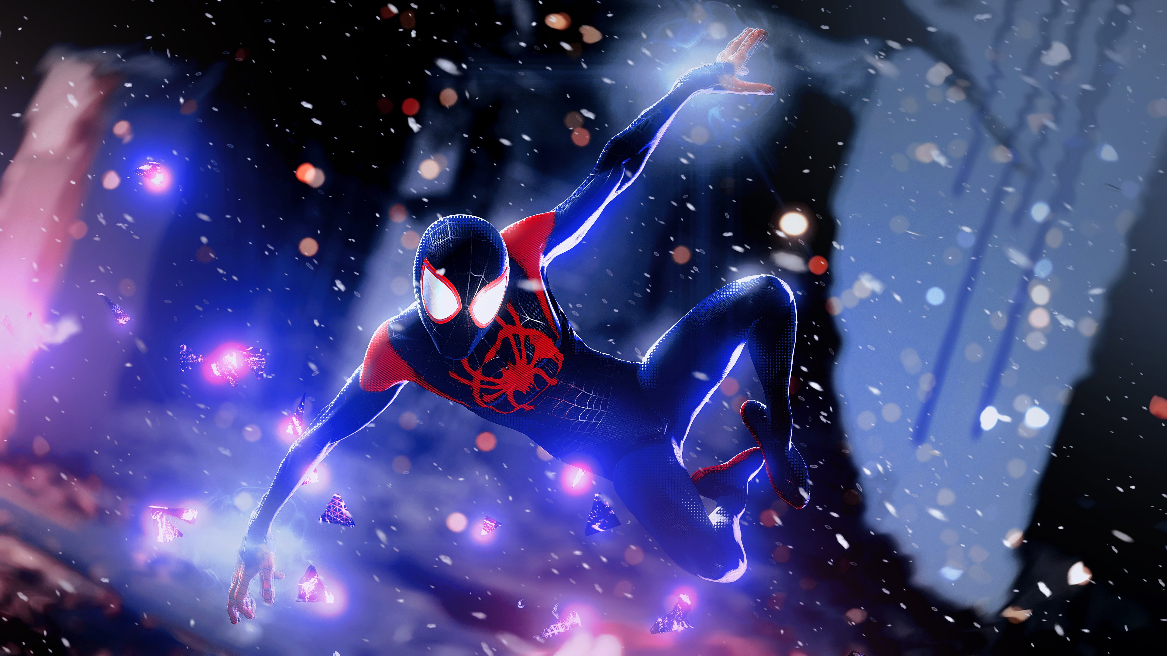Miles Morales Into the Spider-Verse Wallpaper