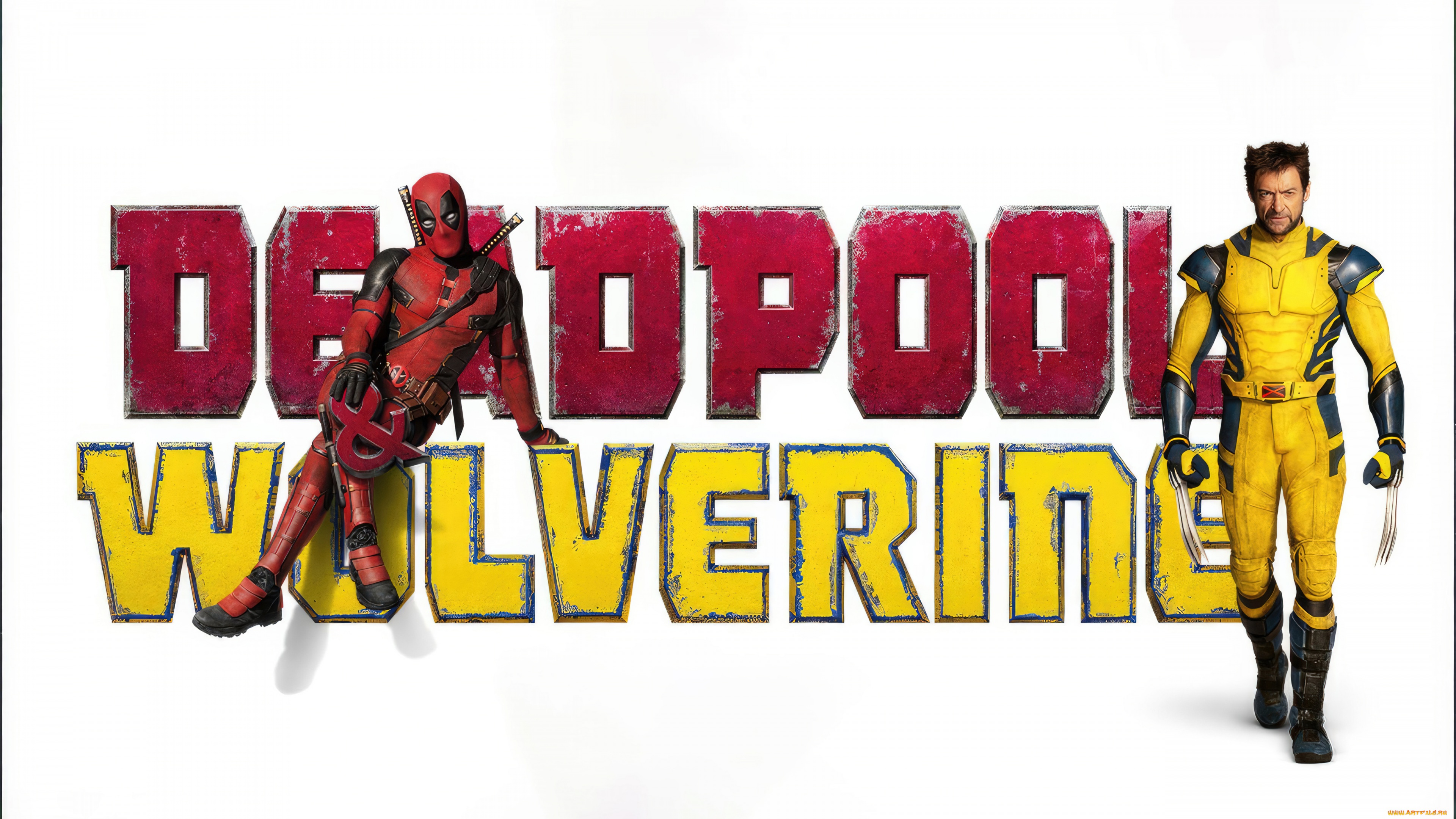 Deadpool & Wolverine Logo Wallpaper