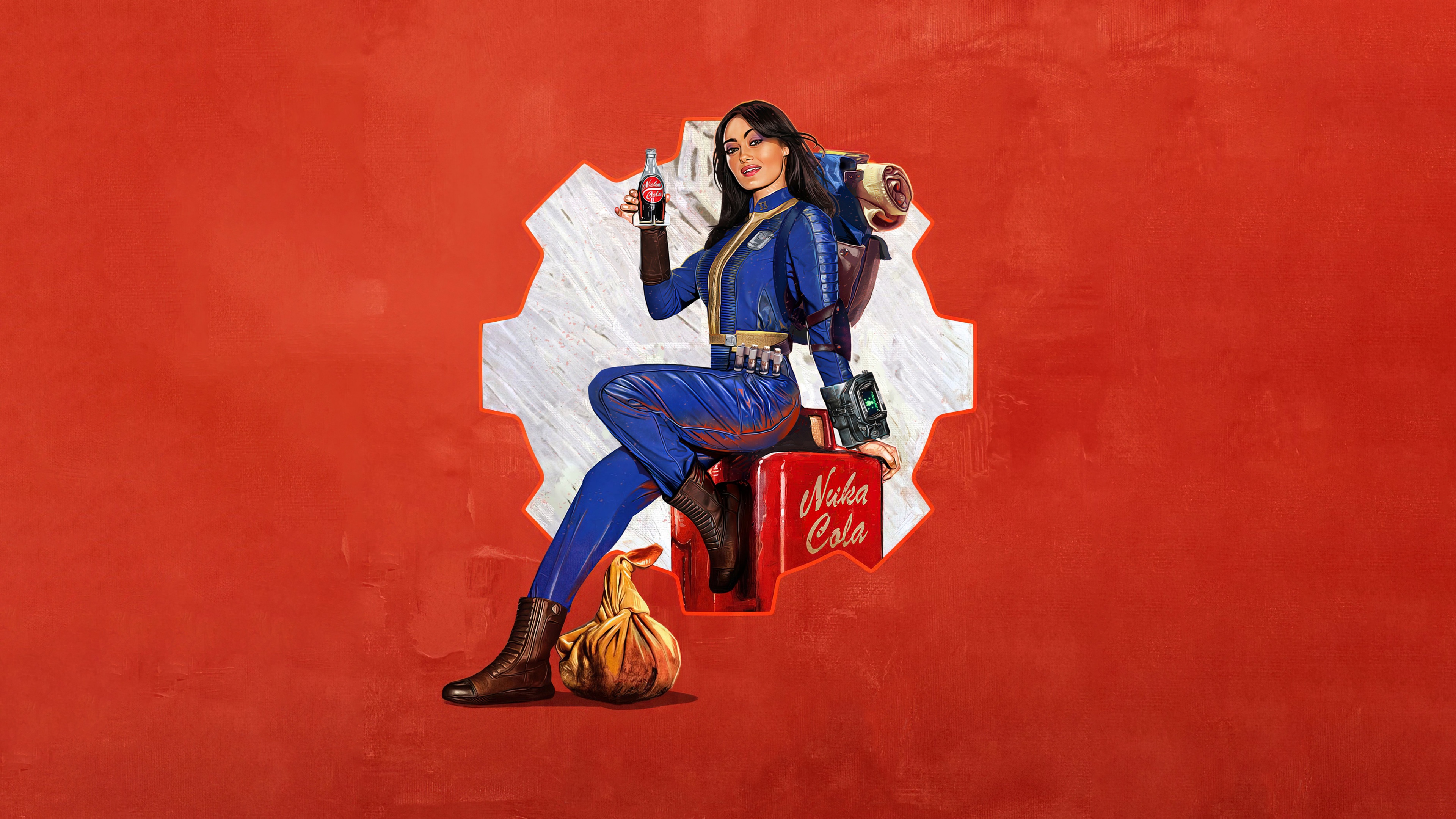 Lucy MacLean Fallout Wallpaper