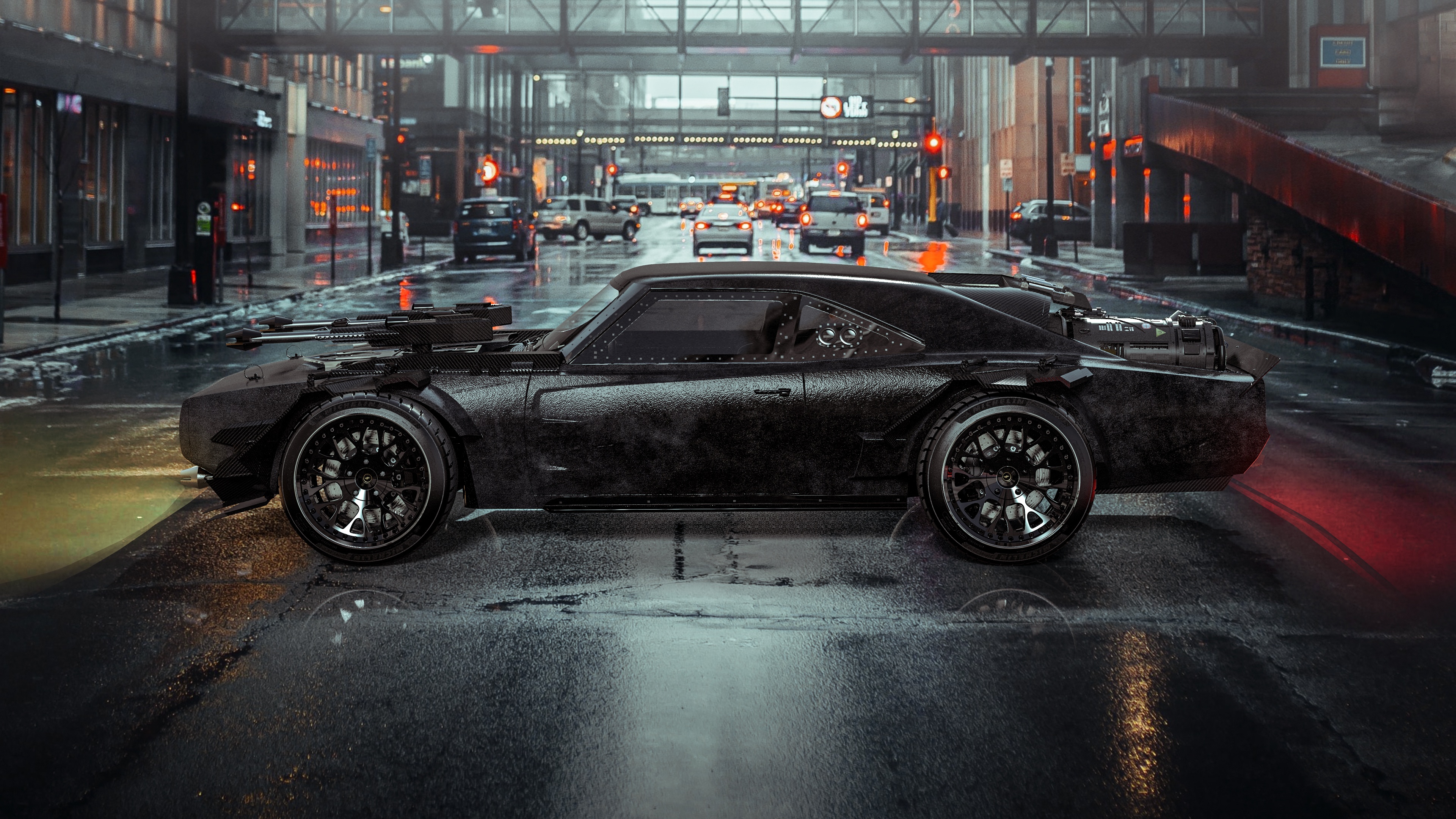 Dodge Charger Batmobile Wallpaper