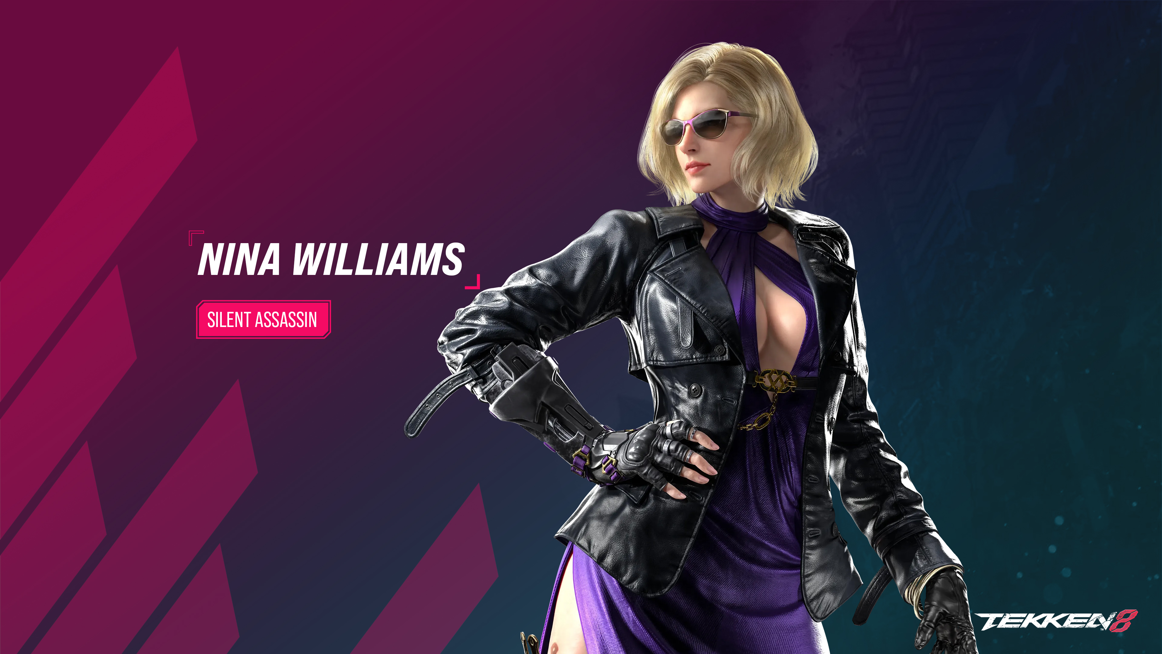 Tekken 8 Nina Williams Wallpaper