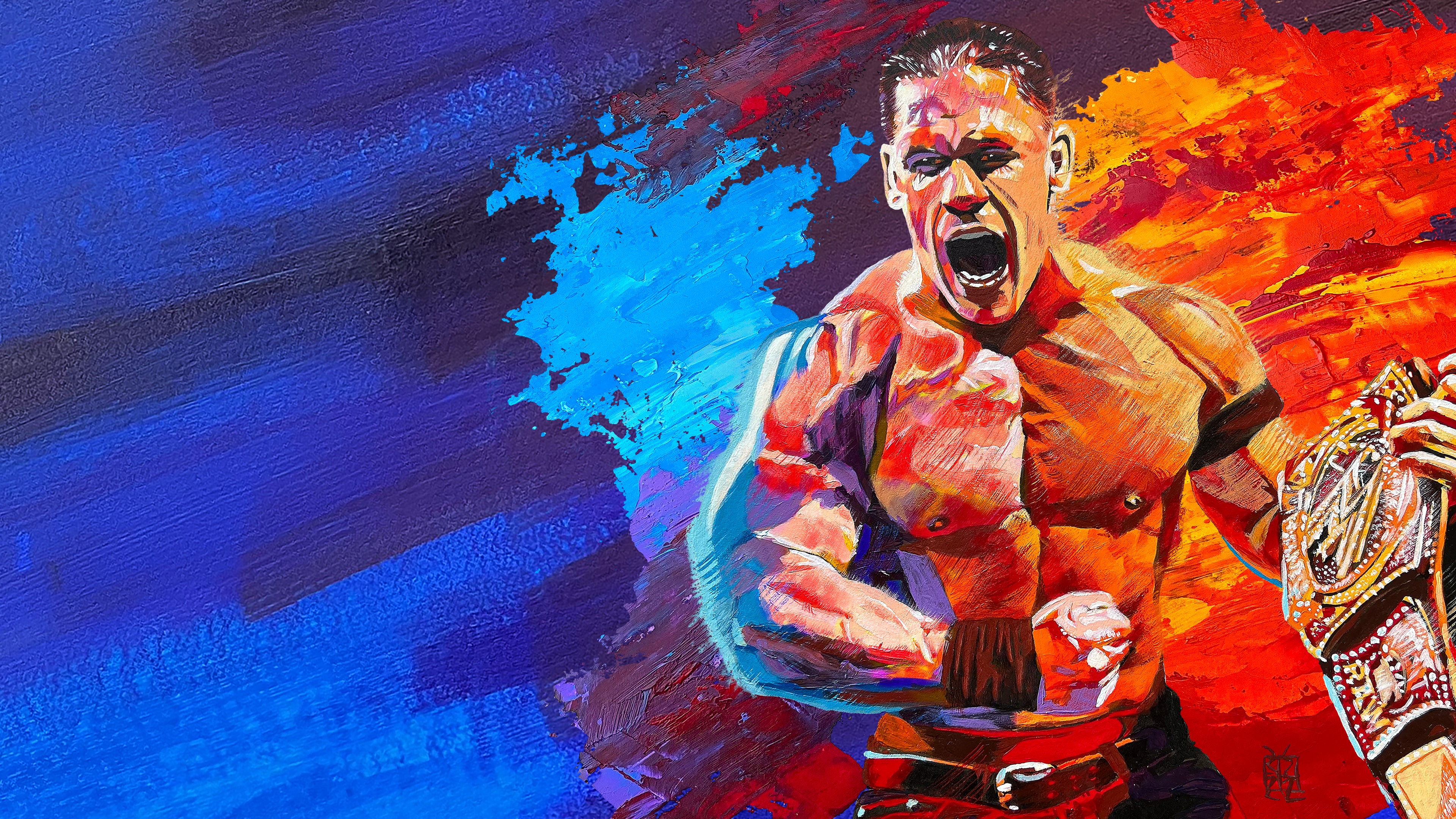 John Cena WWE 2K23 Wallpaper