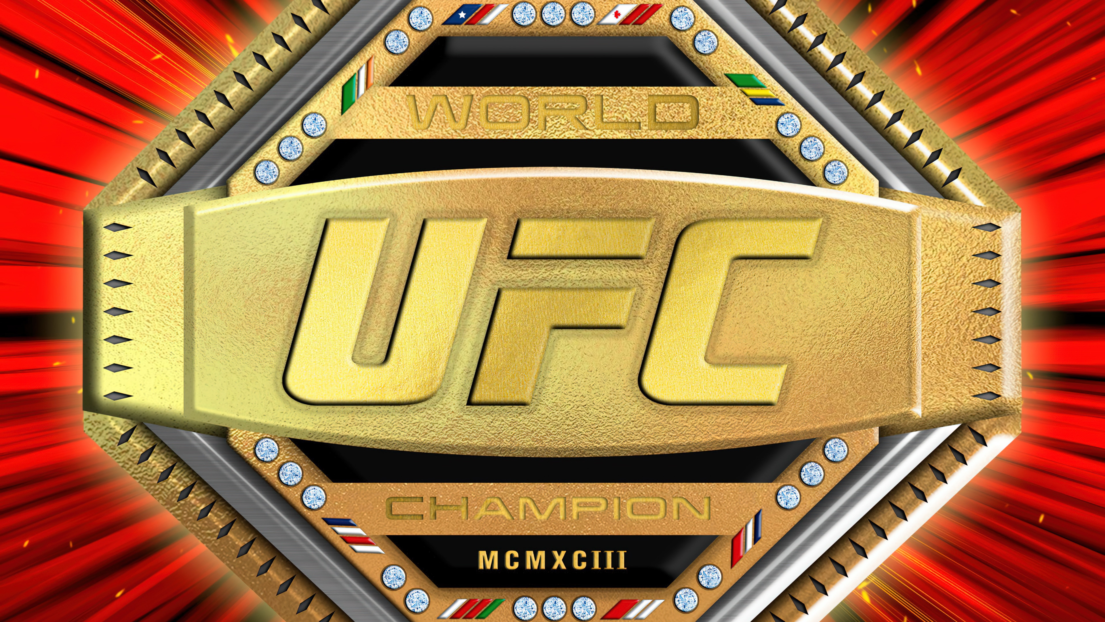 Ultimate Fighting Championship (UFC) Logo Wallpaper for iPhone